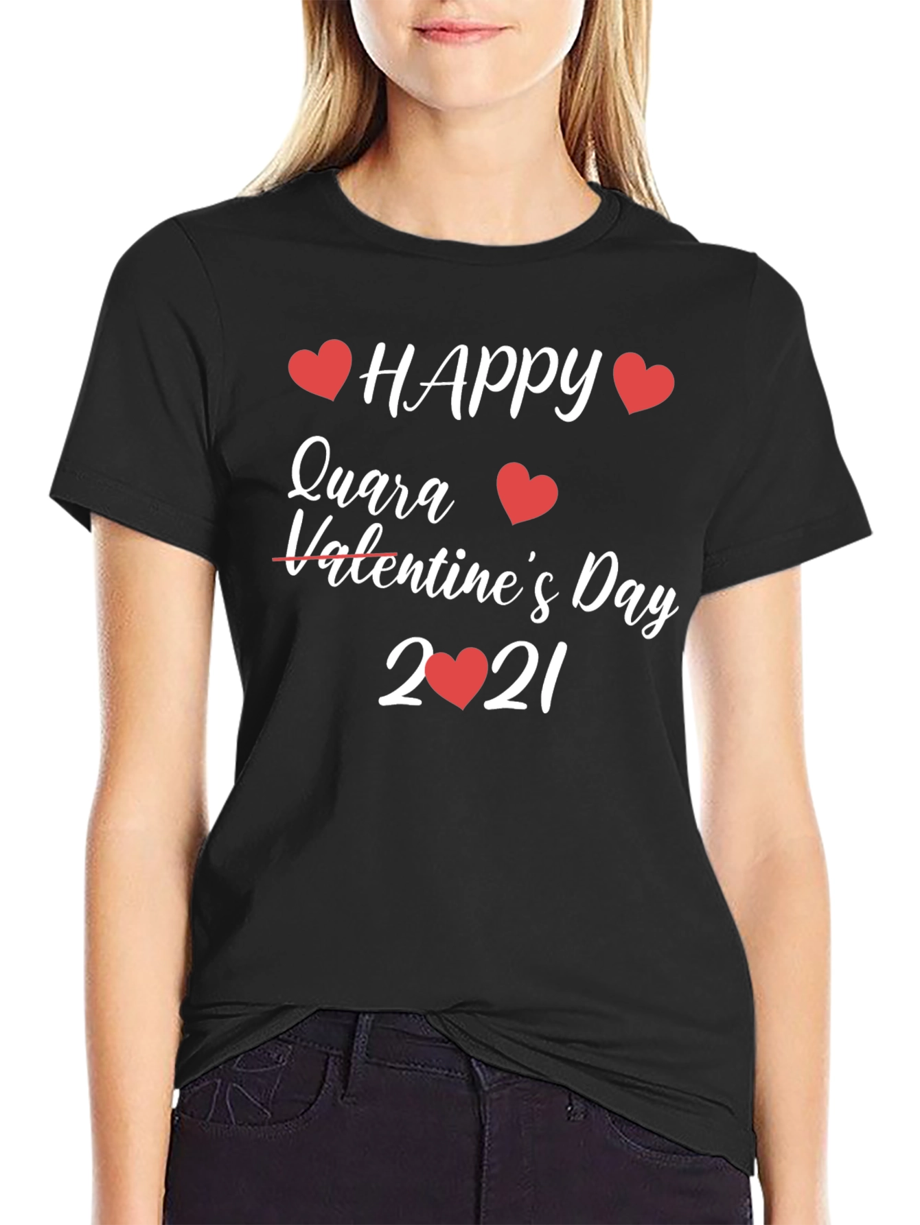 Happy Quara Valentines Day T-Shirt