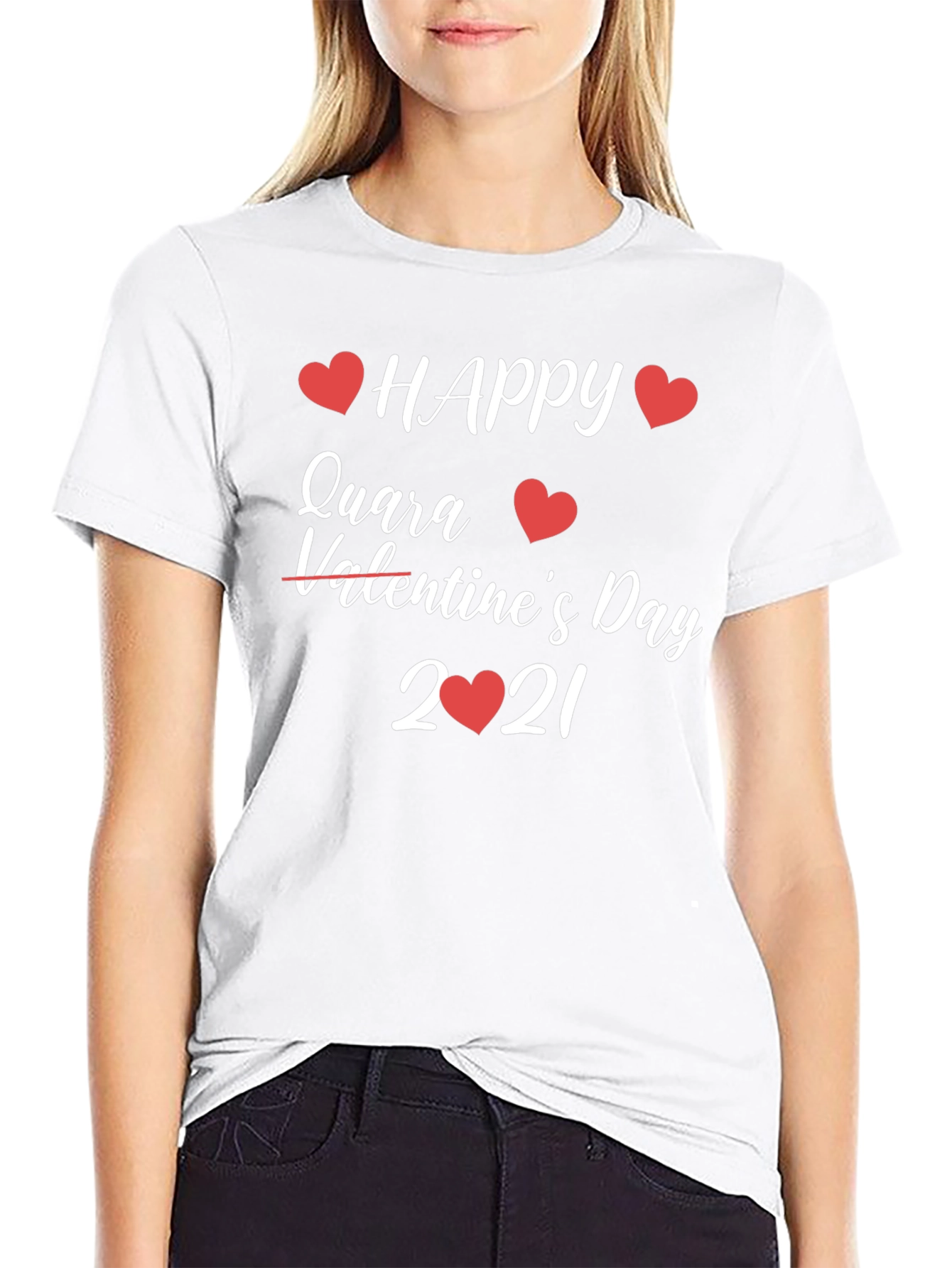 Happy Quara Valentines Day T-Shirt