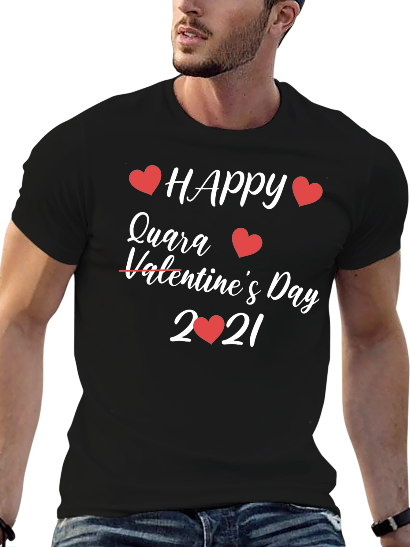 Happy Quara Valentines Day T-Shirt