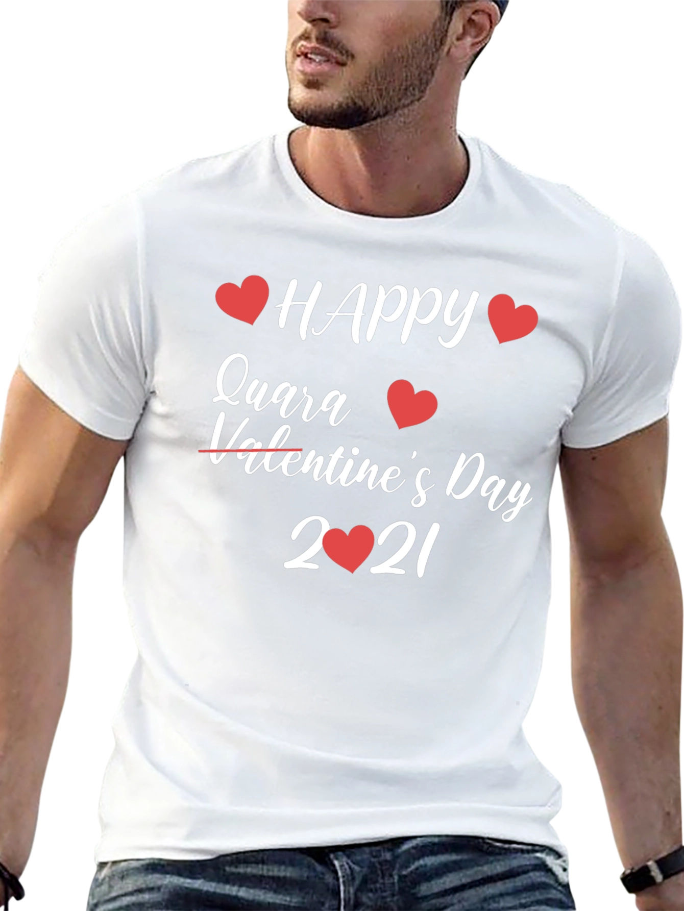 Happy Quara Valentines Day T-Shirt