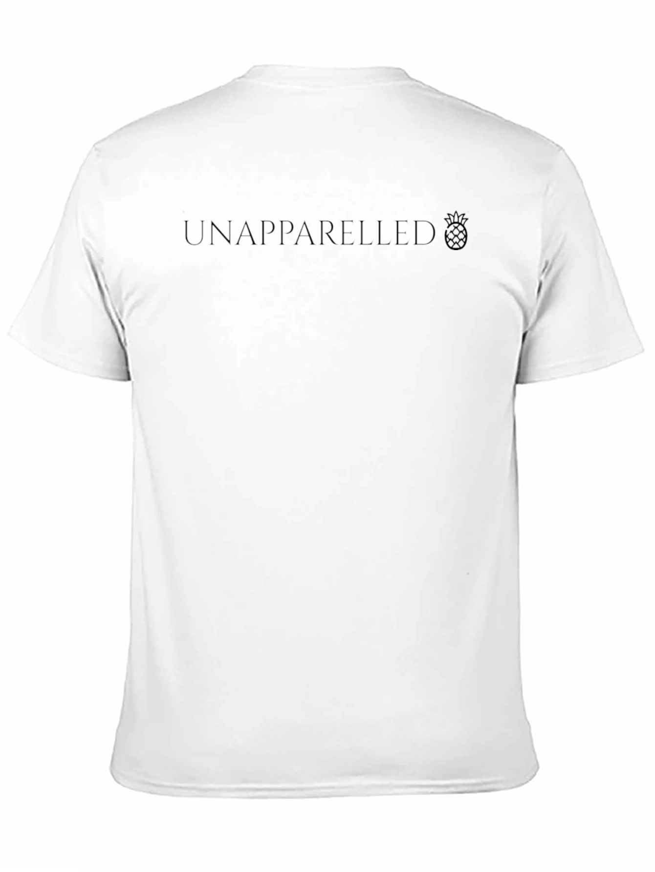UnApparelled Black Graphic Tee - Pineapple Design