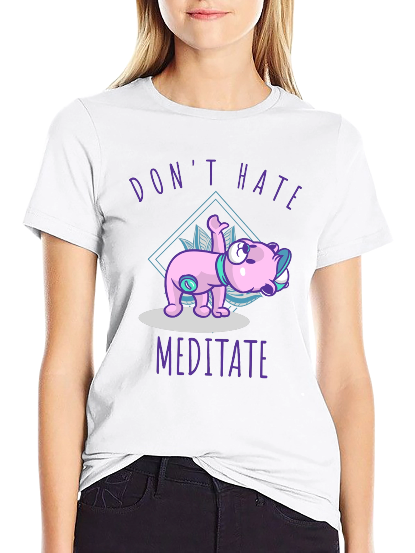 Dont Hate Meditate T-Shirt