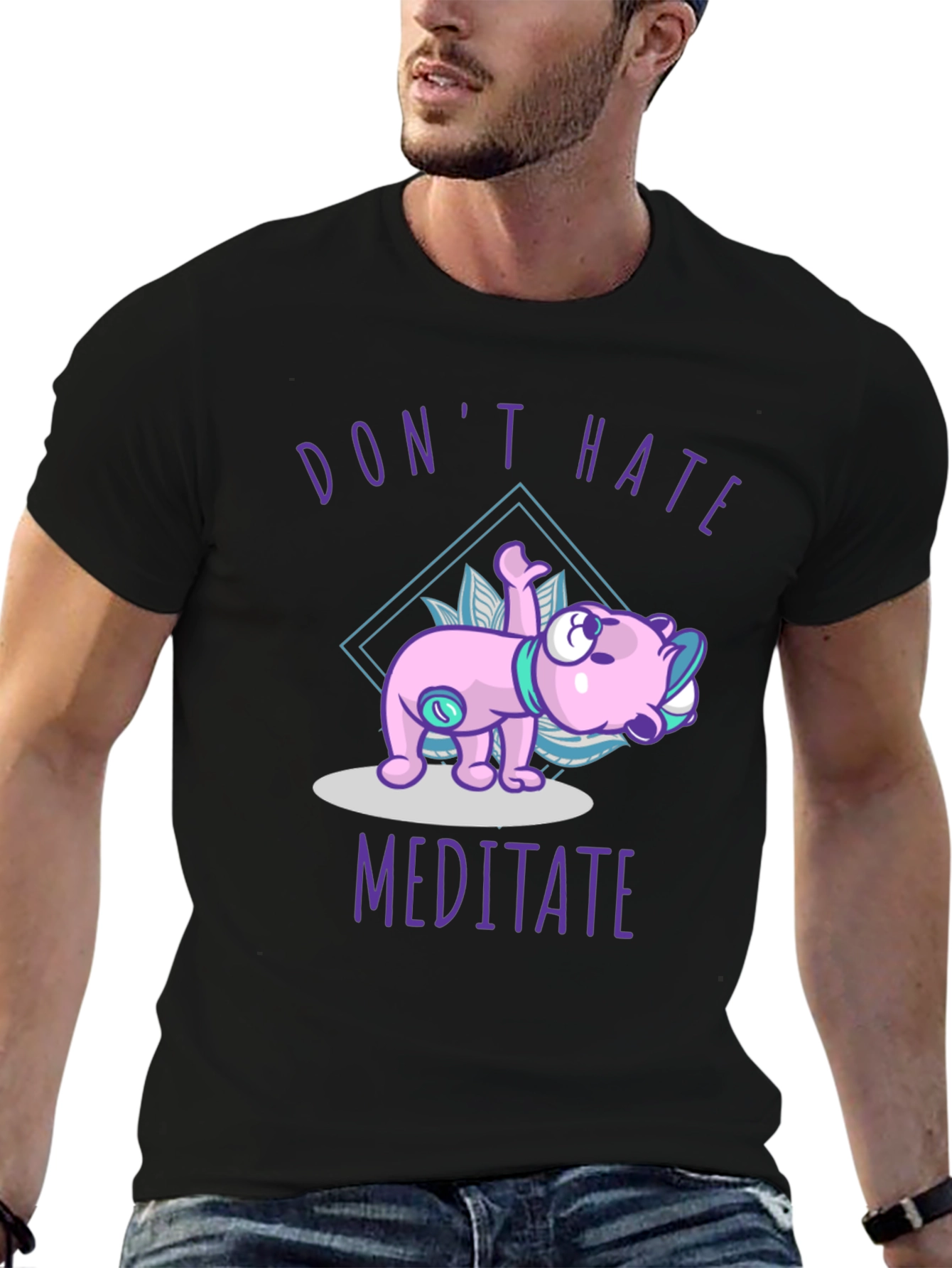 Dont Hate Meditate T-Shirt