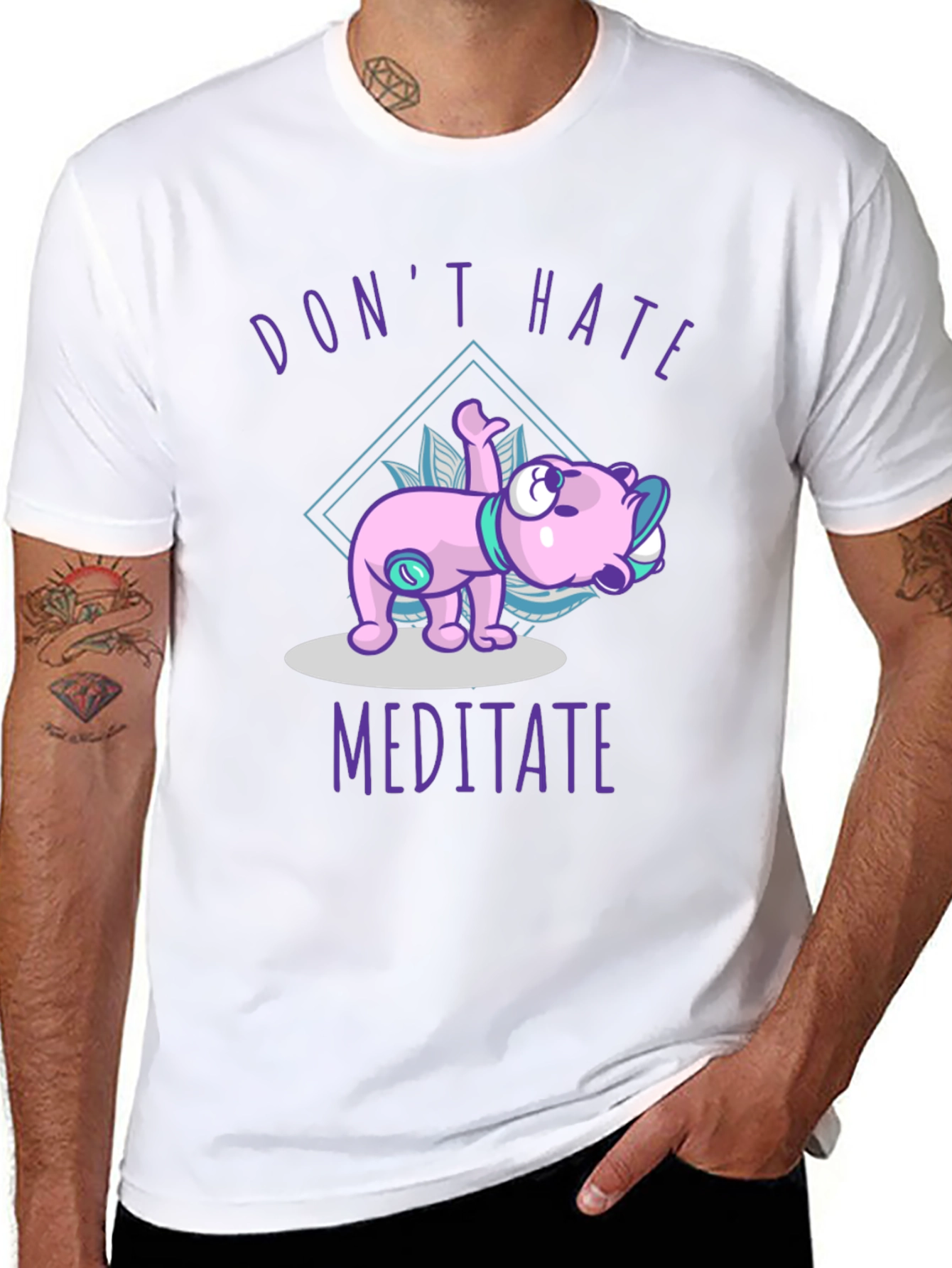 Dont Hate Meditate T-Shirt
