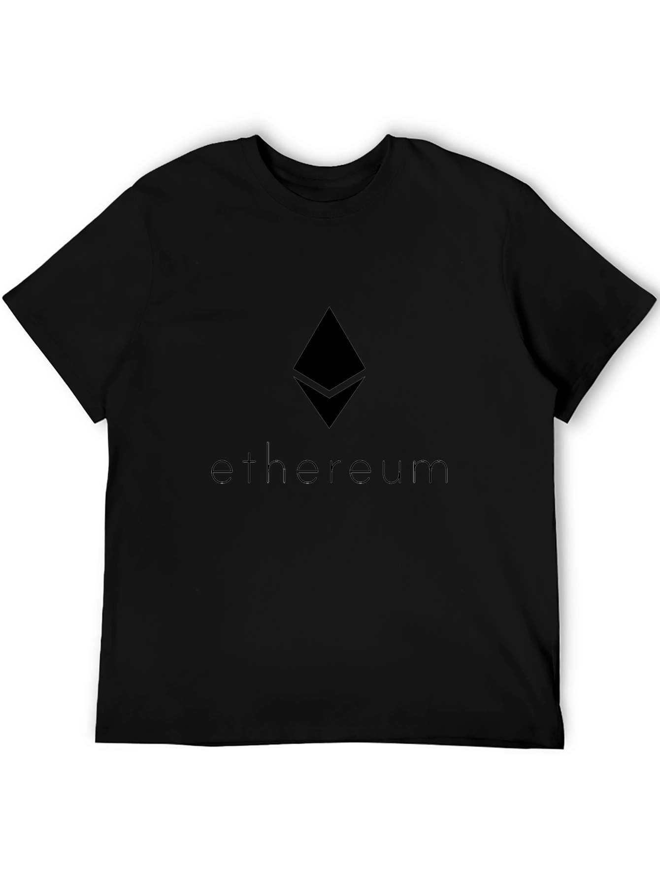Ethereum Crypto Black T-Shirt