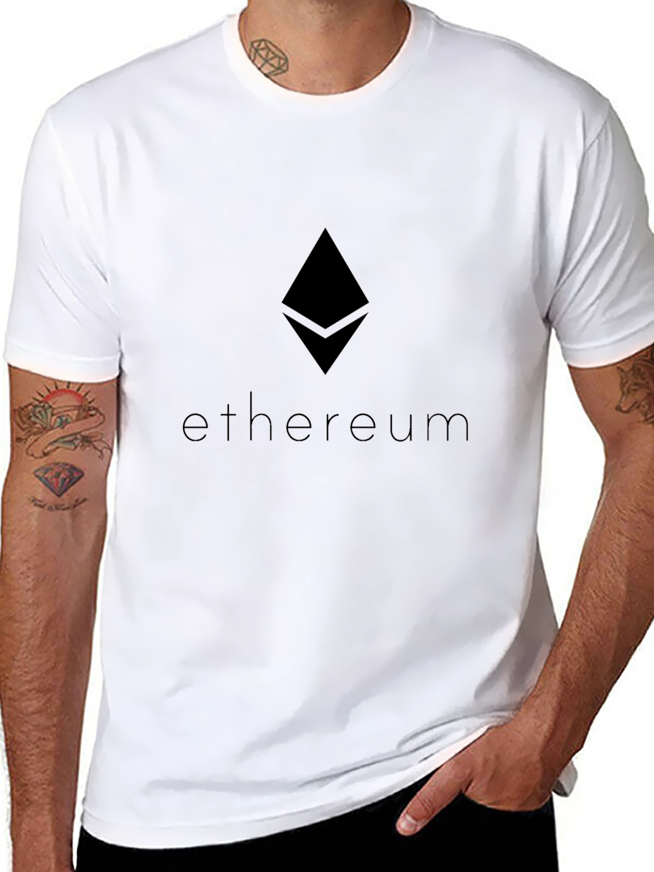 Ethereum Crypto Black T-Shirt