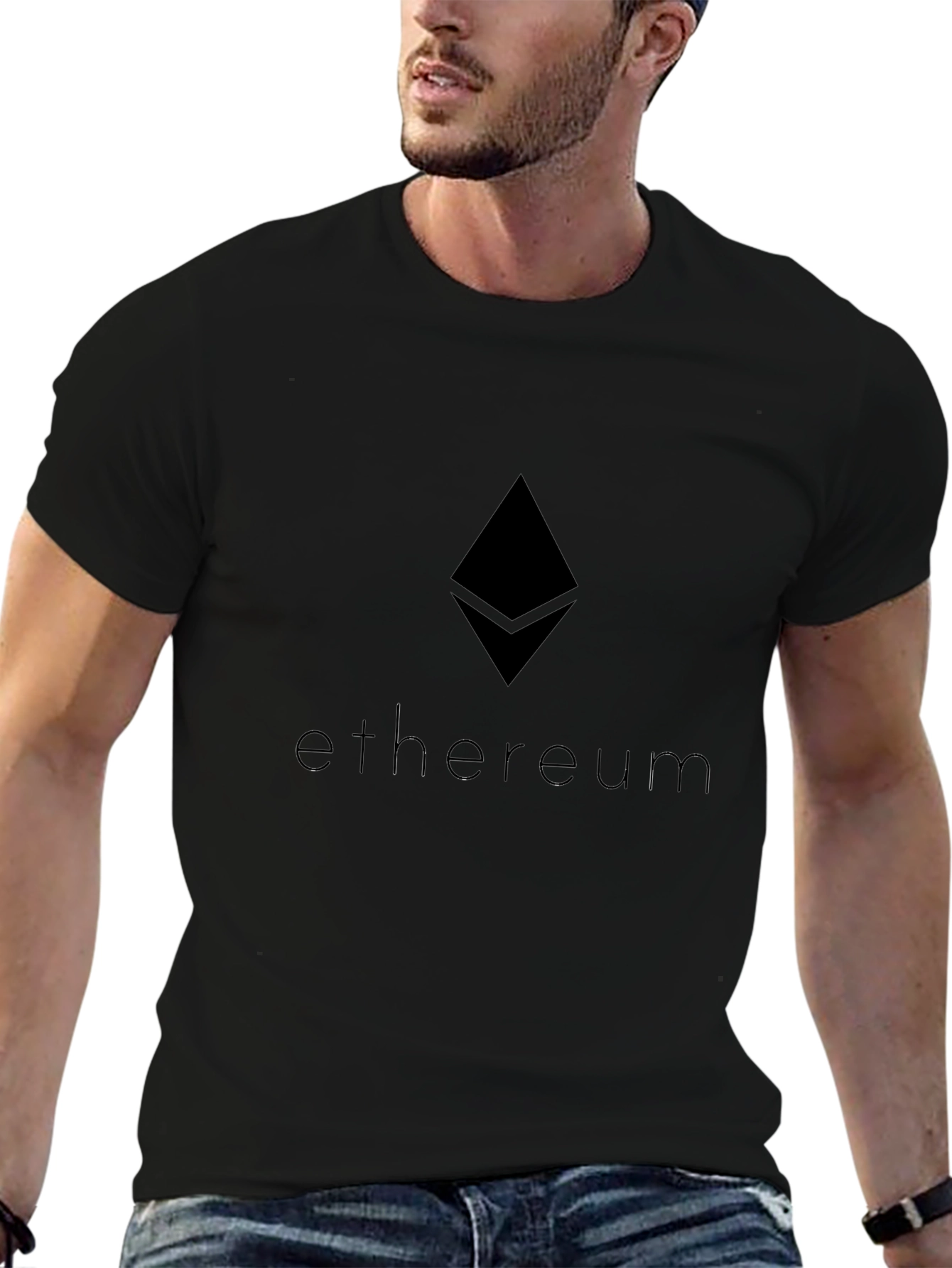 Ethereum Crypto Black T-Shirt