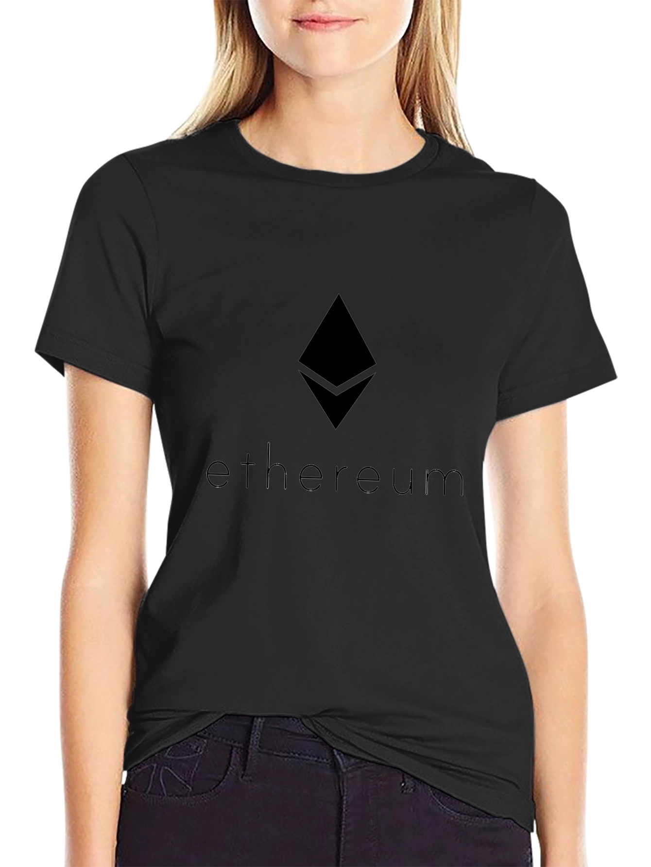 Ethereum Crypto Black T-Shirt