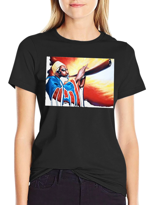 Cultural Art T-Shirt - Mens Black Tee