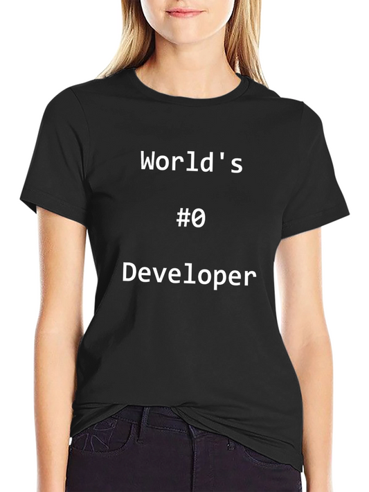 Worlds #0 Developer T-Shirt