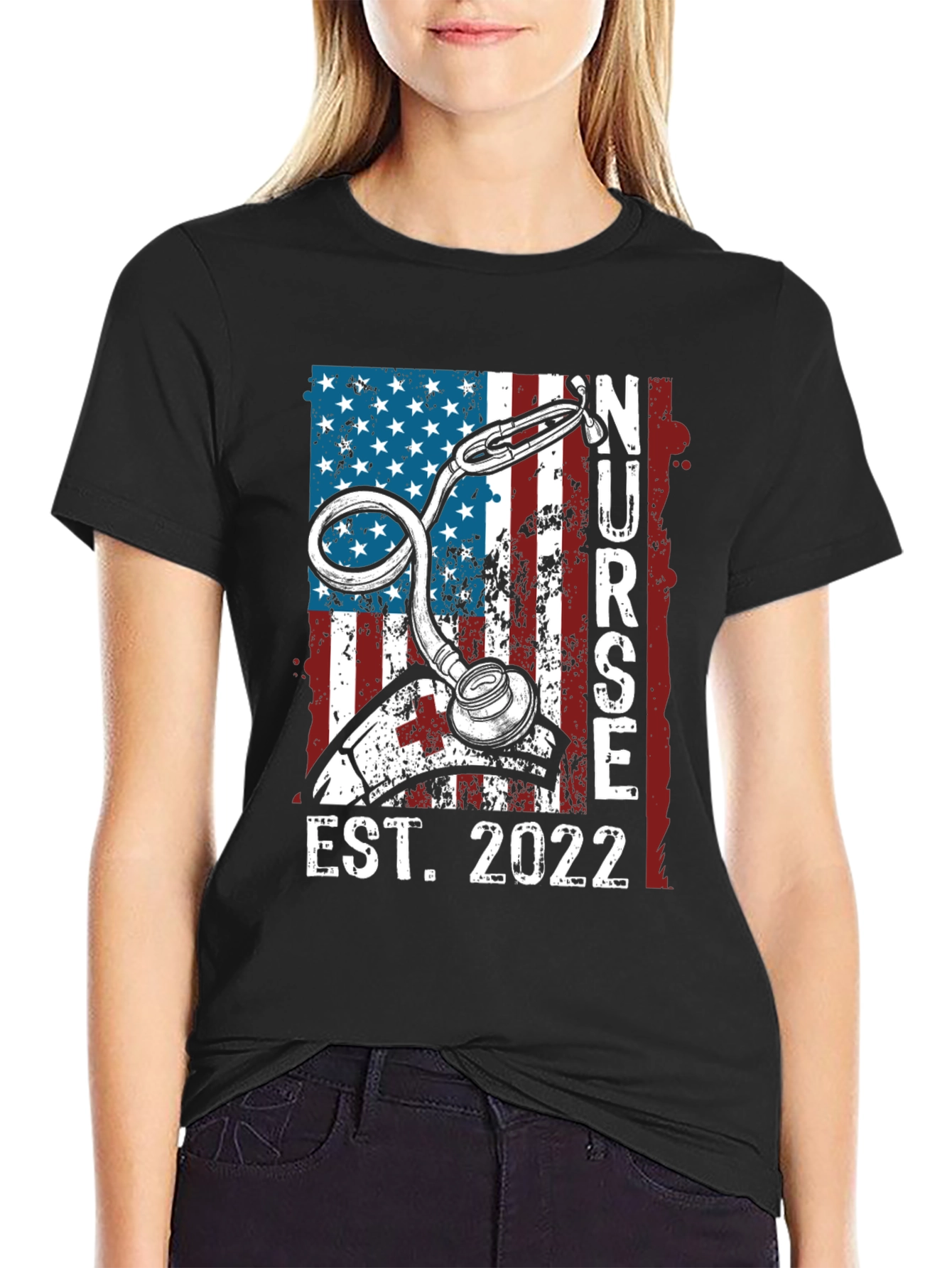 Nurse Est. 2022 Graphic T-Shirt