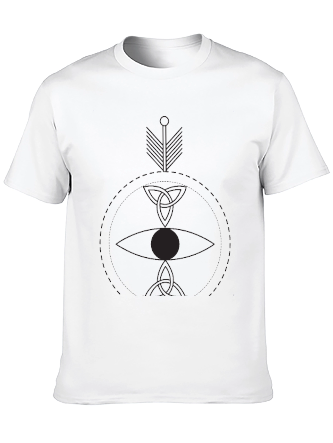 Mystic Eye Black T-Shirt - Unisex