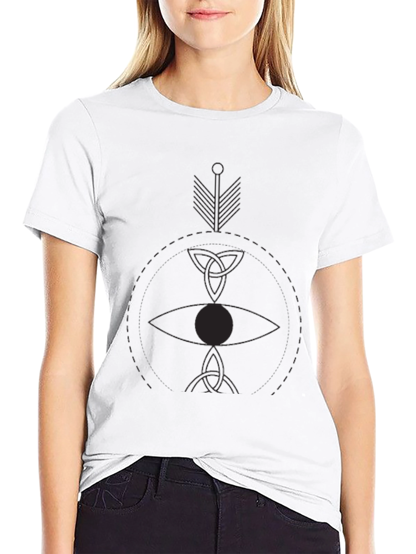 Mystic Eye Black T-Shirt - Unisex