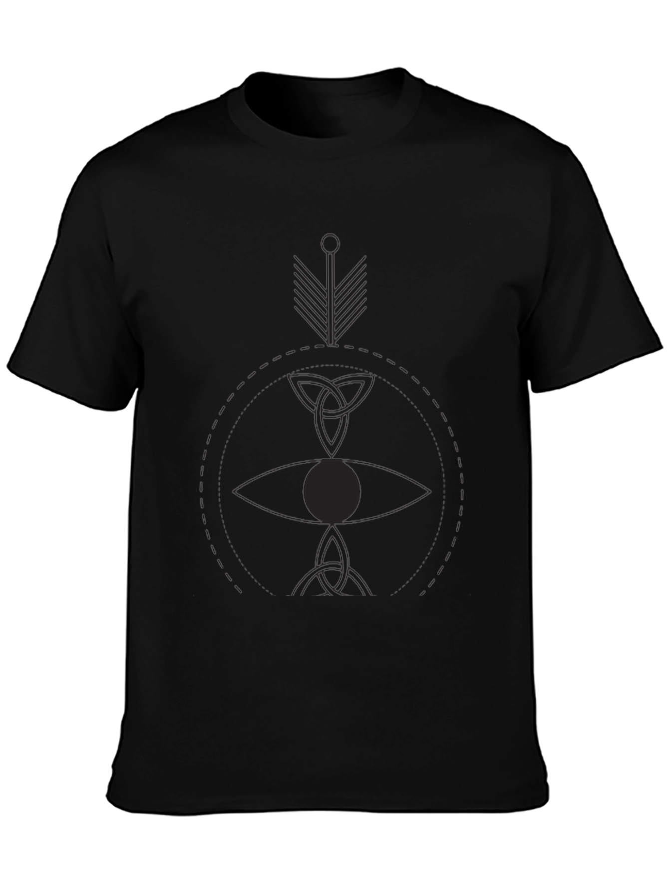 Mystic Eye Black T-Shirt - Unisex