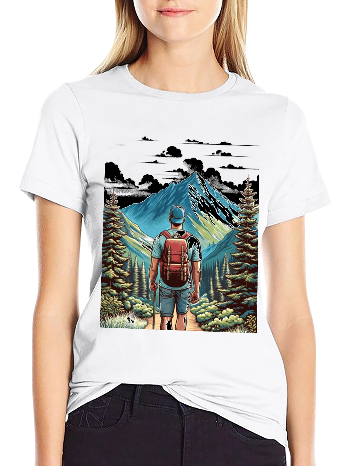 Mountain Hiker Graphic Tee