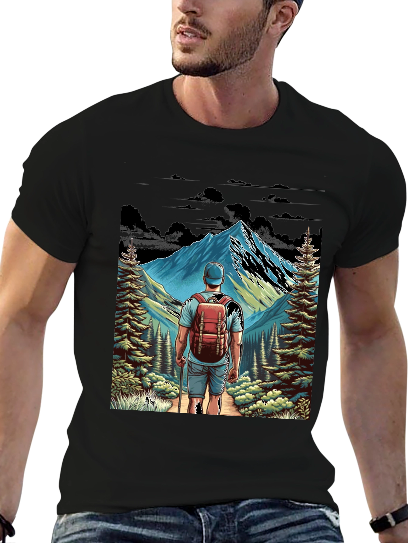 Mountain Hiker Graphic Tee