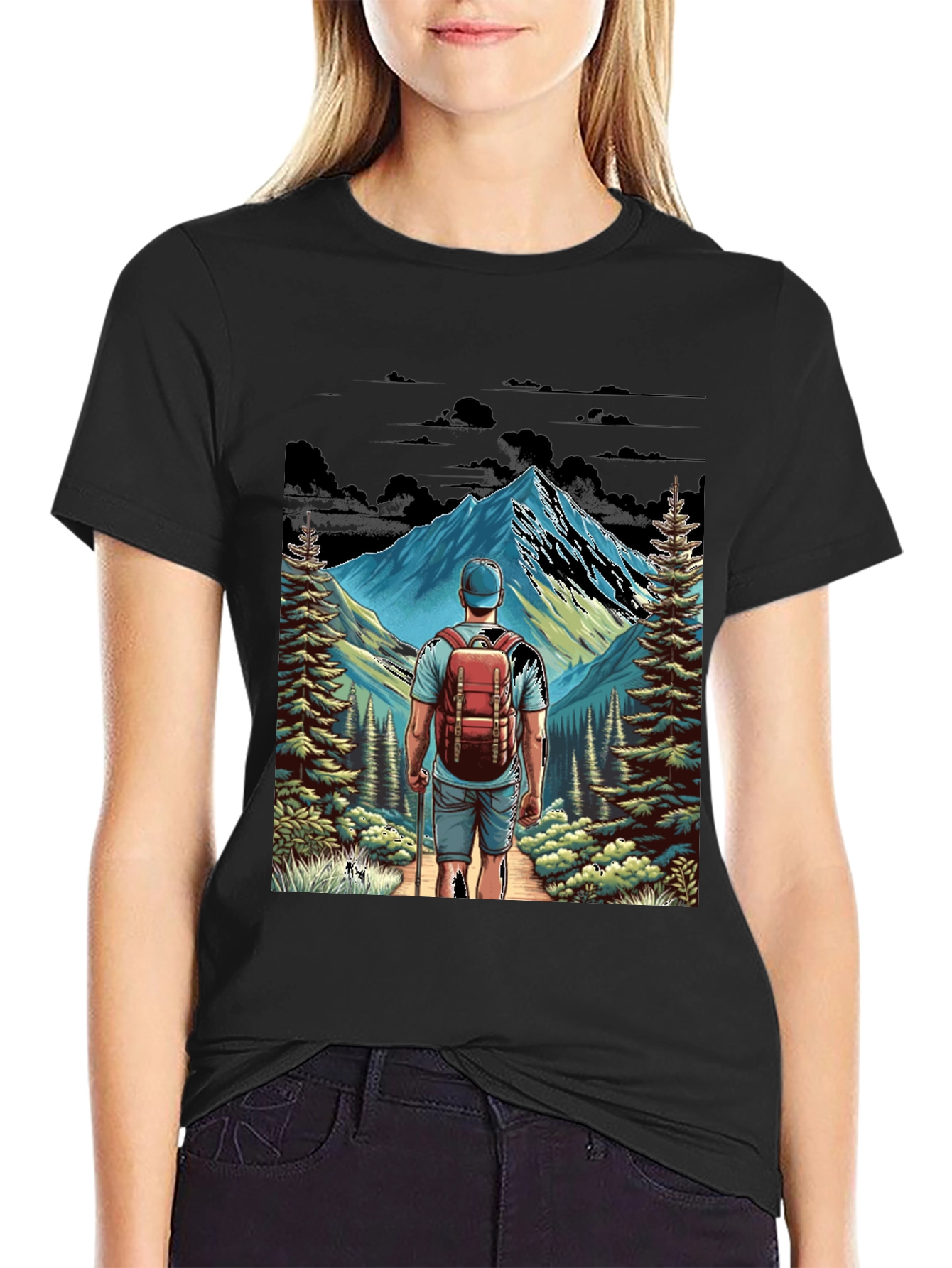 Mountain Hiker Graphic Tee