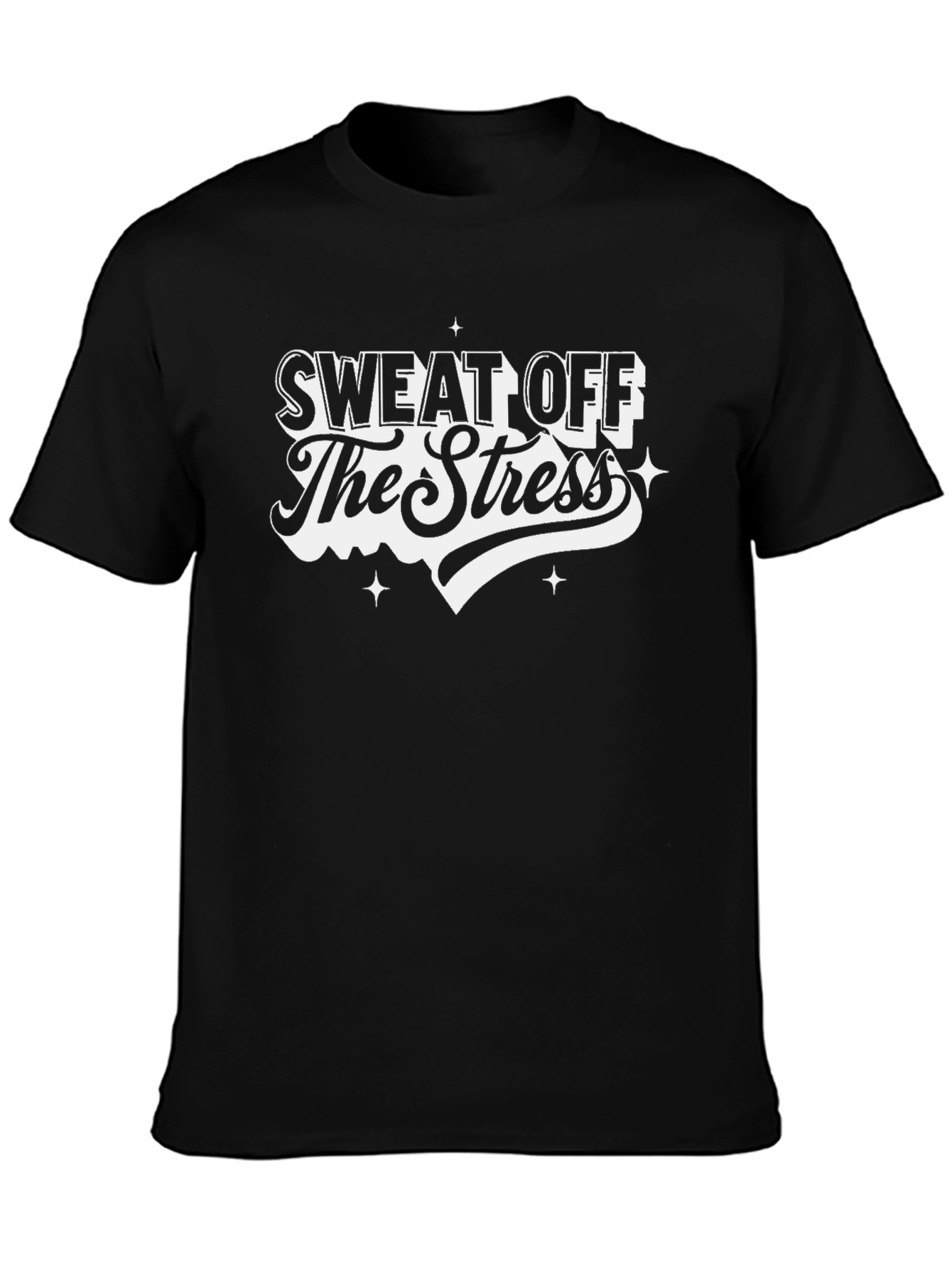 Sweat Off The Stress Graphic T-Shirt