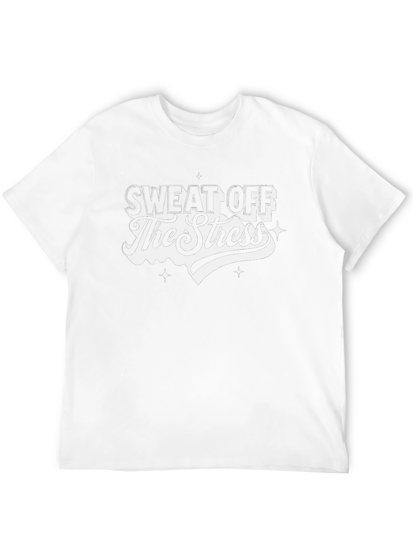 Sweat Off The Stress Graphic T-Shirt