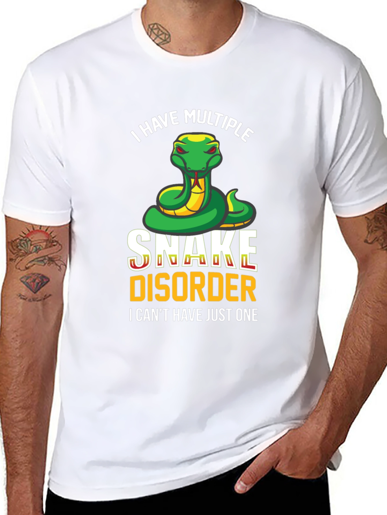 Snake Disorder T-Shirt - Multiple Snakes