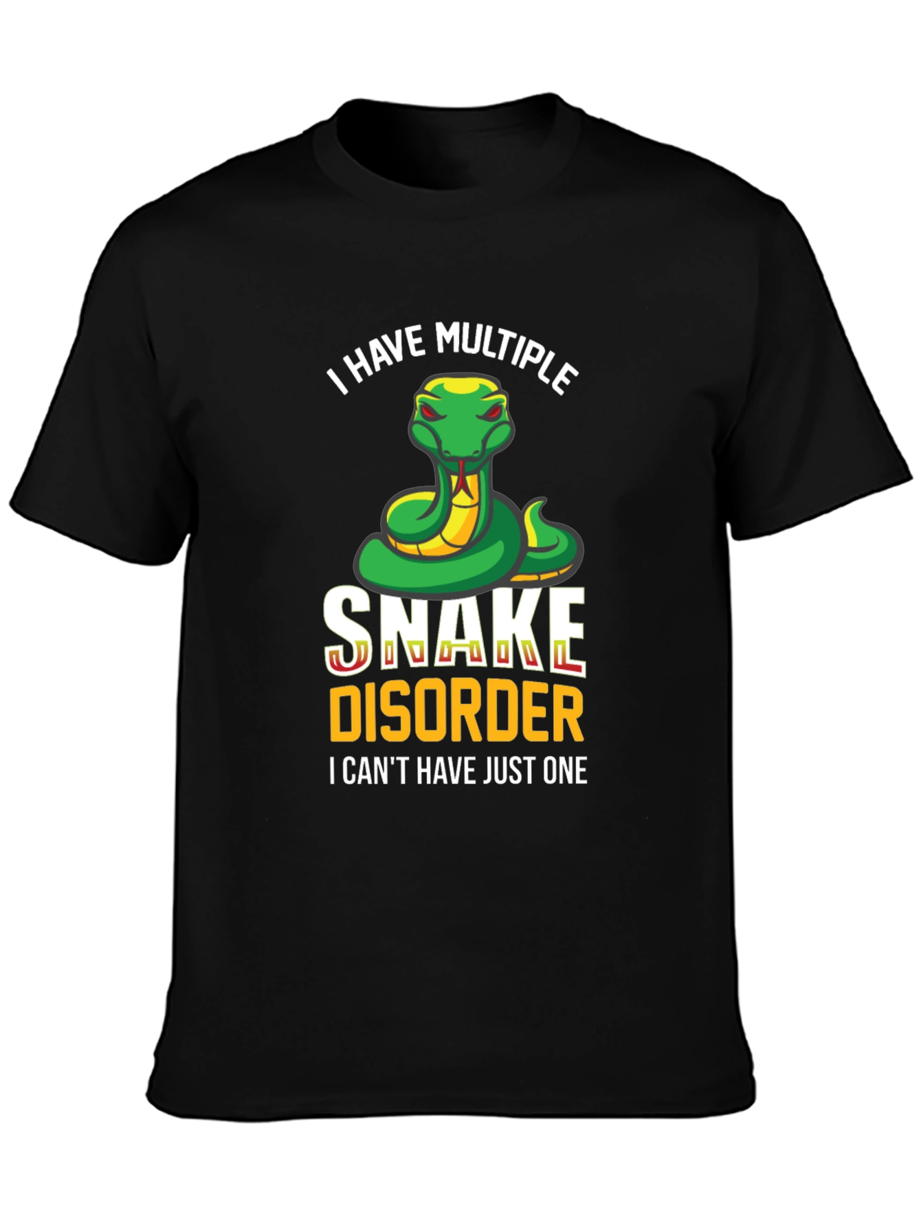 Snake Disorder T-Shirt - Multiple Snakes