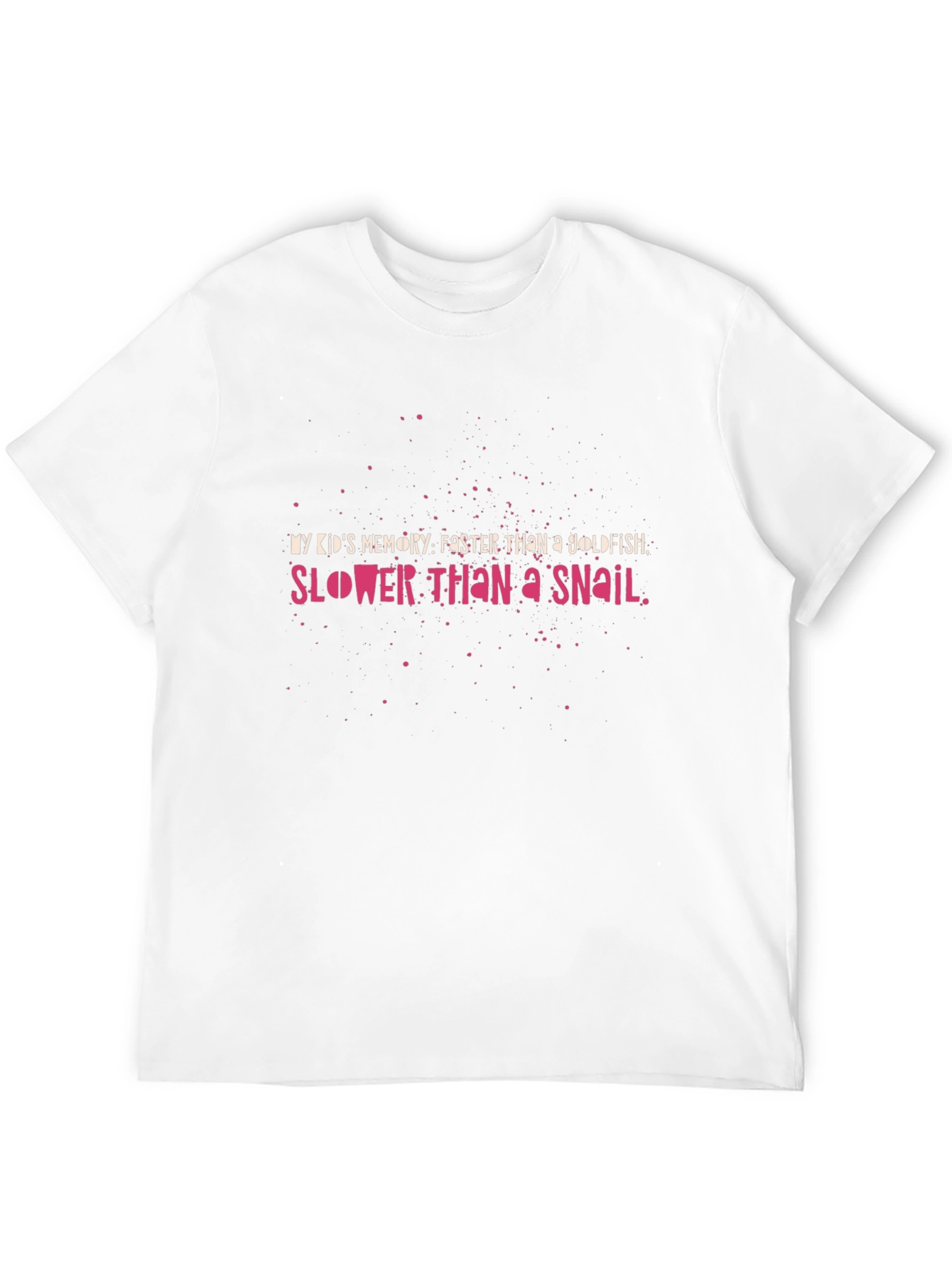 Funny Sarcastic My Kids Memory Black T-Shirt