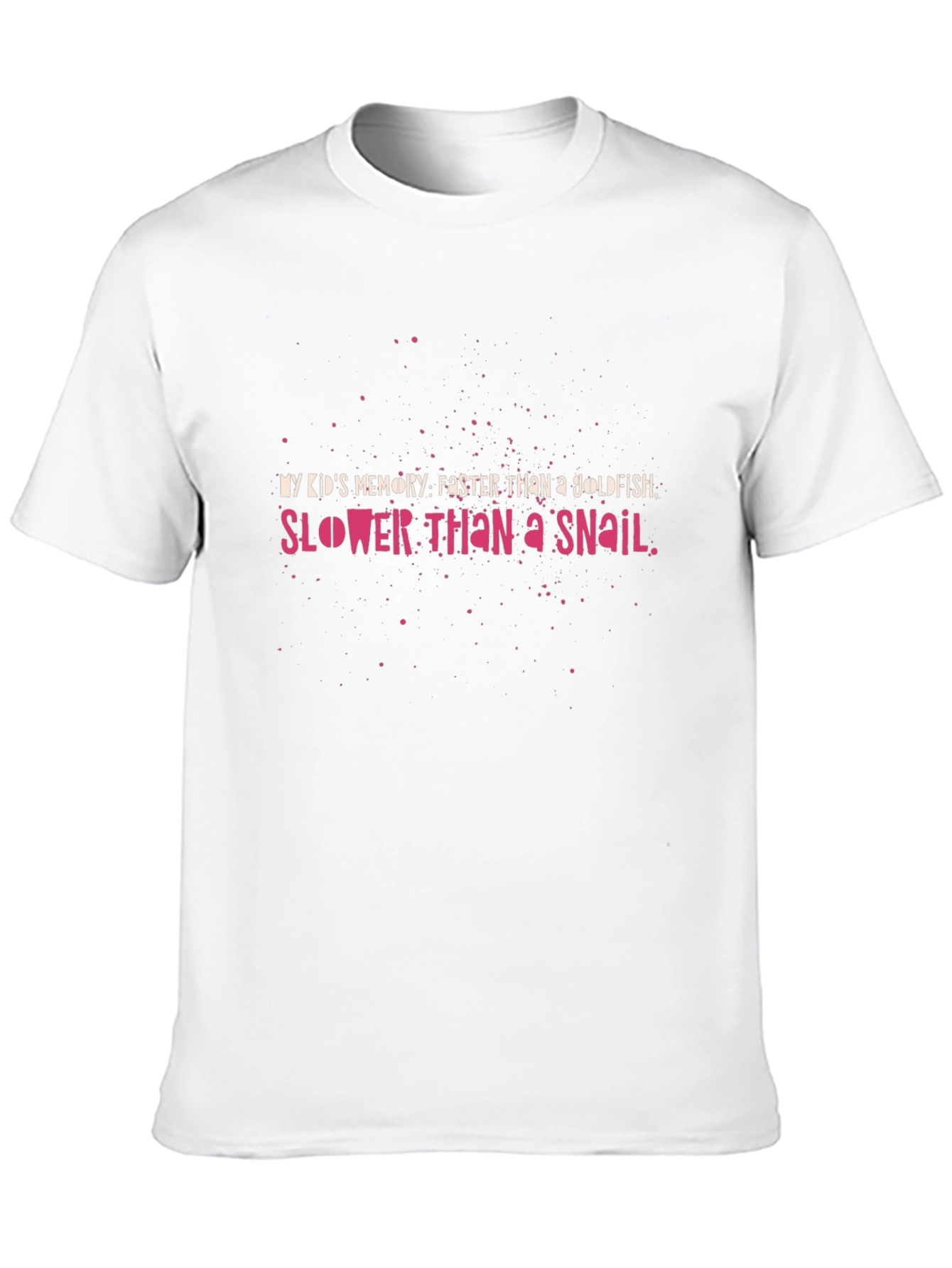Funny Sarcastic My Kids Memory Black T-Shirt