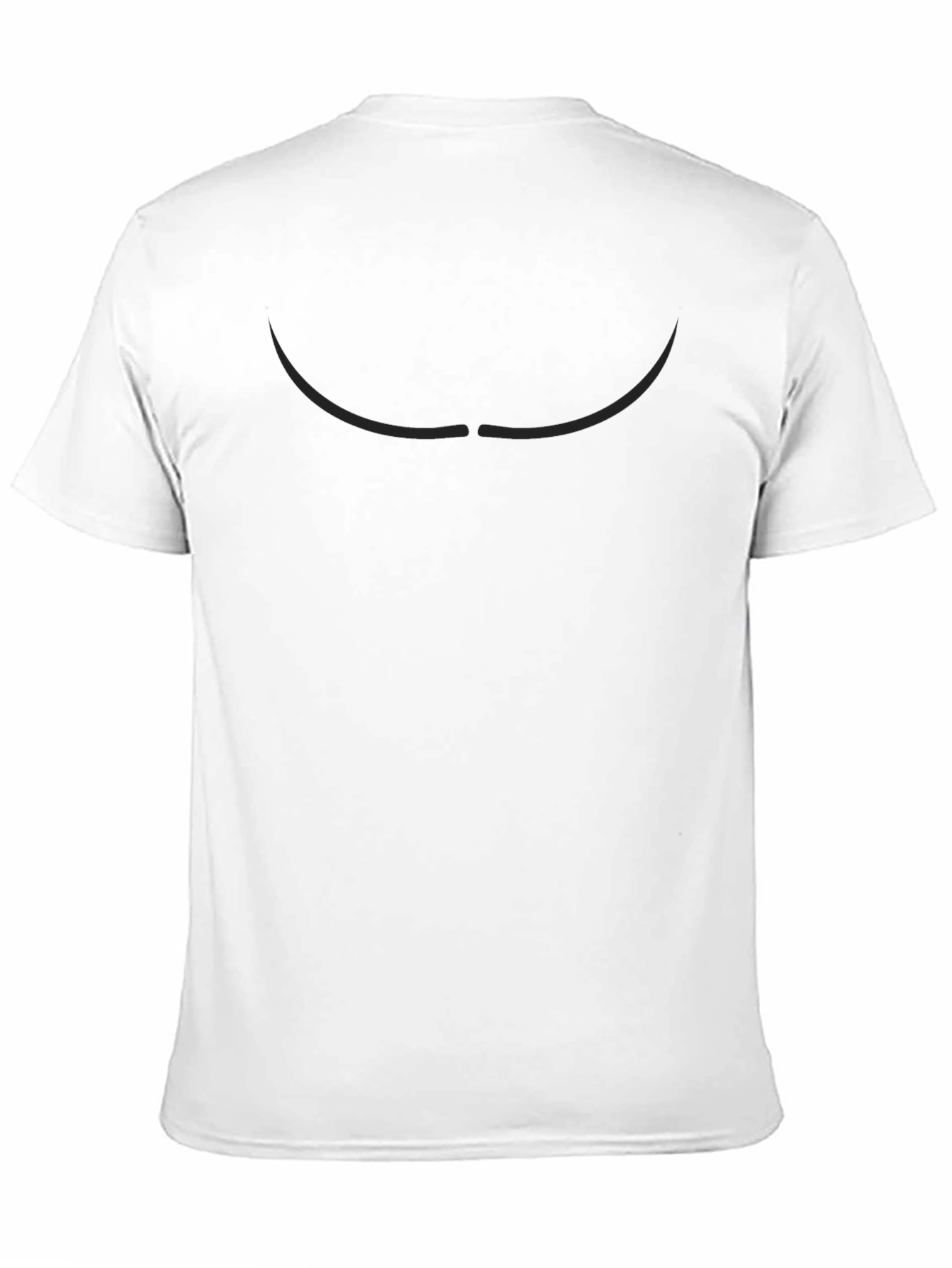 Mens Black Crew Neck T-Shirt - Everyday Casual Wear