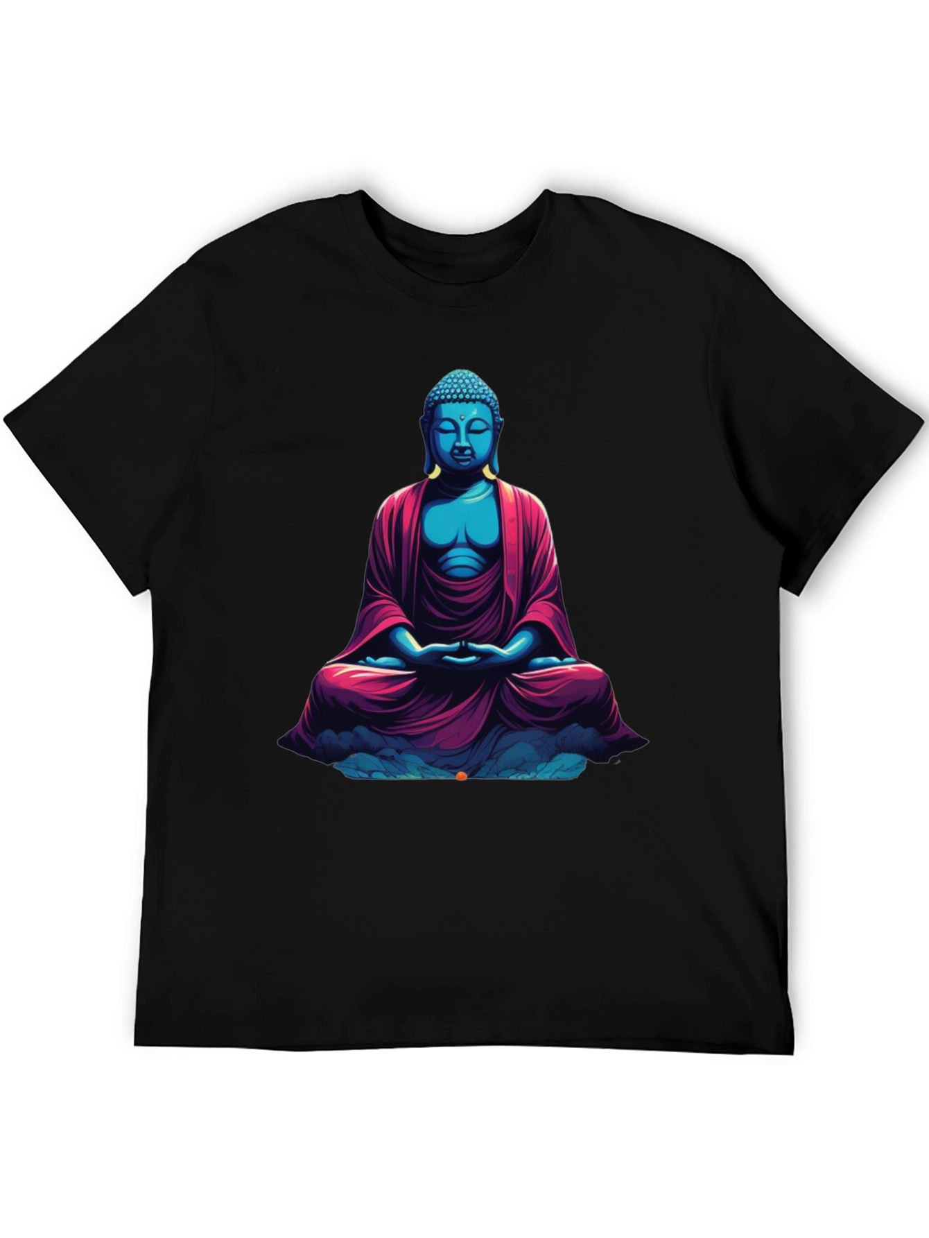 Buddha Graphic Tee - Relaxed Fit Soft Cotton