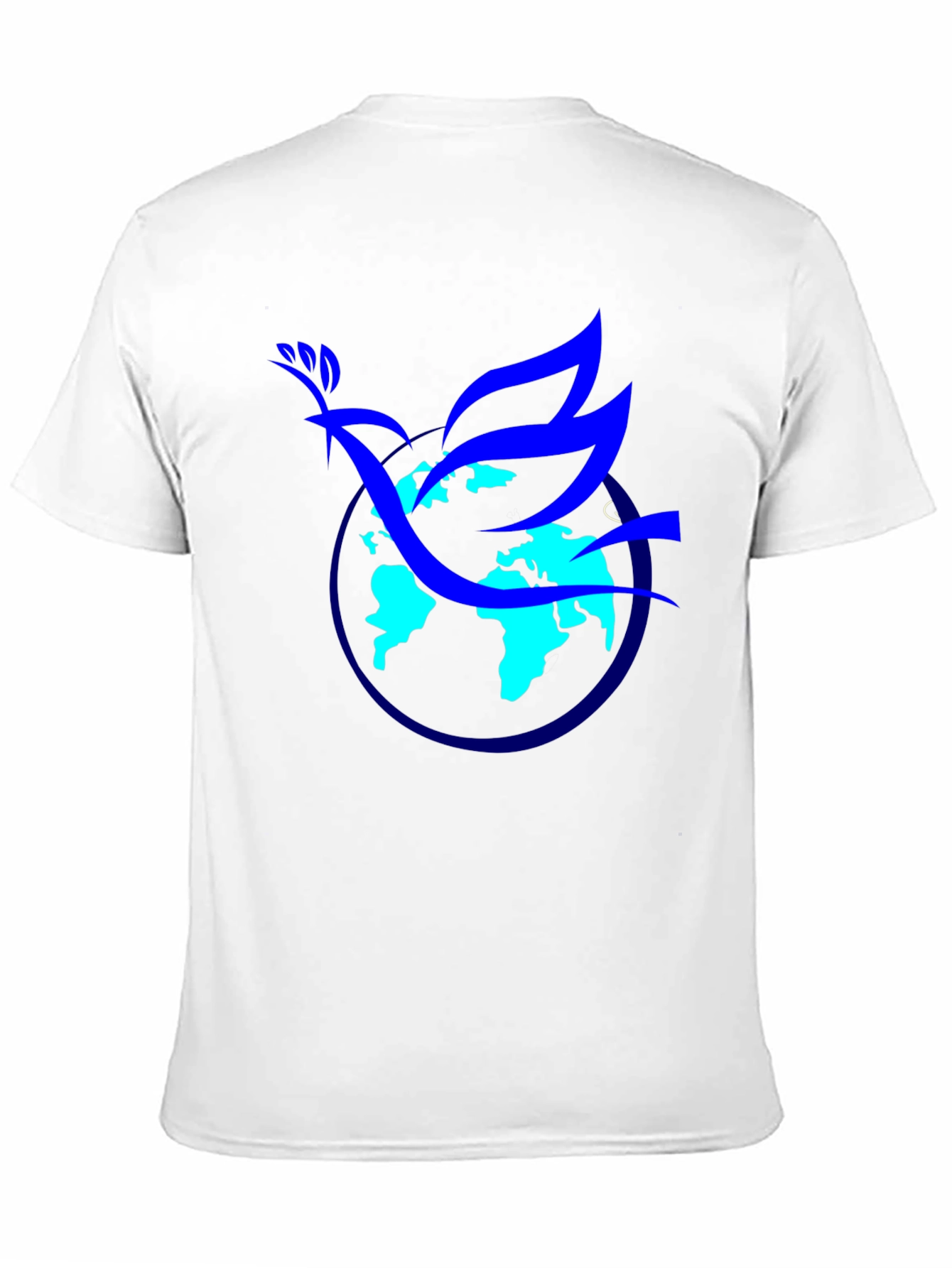 Peace Dove Earth Graphic T-Shirt