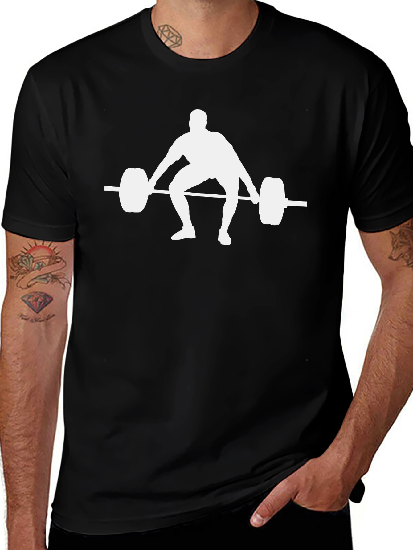Weightlifting Black T-Shirt