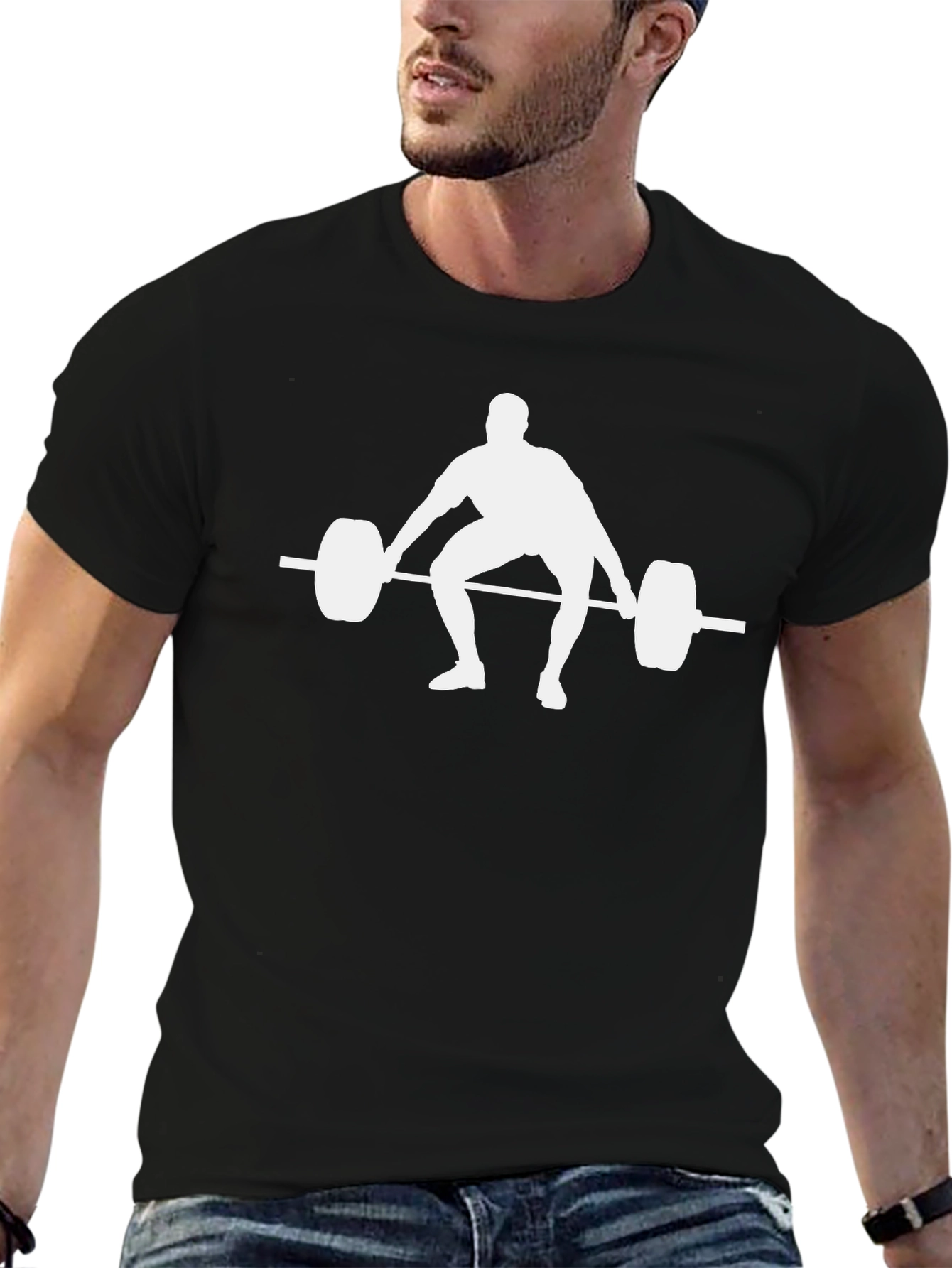 Weightlifting Black T-Shirt