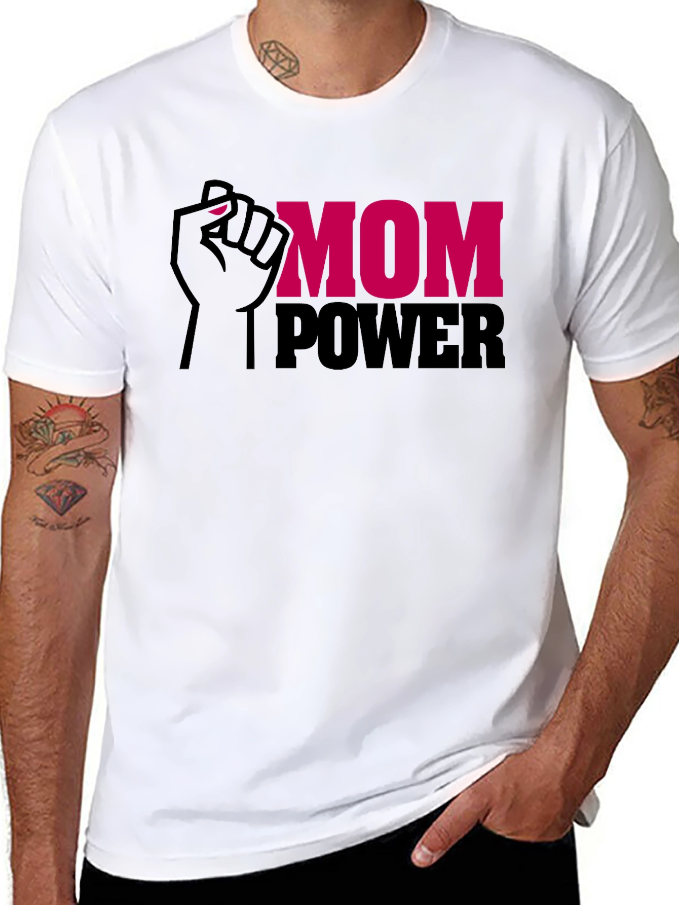 Mom Power T-Shirt - Empowering Women