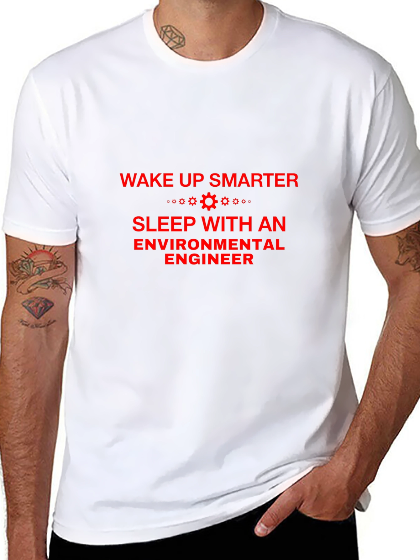 Wake Up Smarter Environmental Engineer T-Shirt