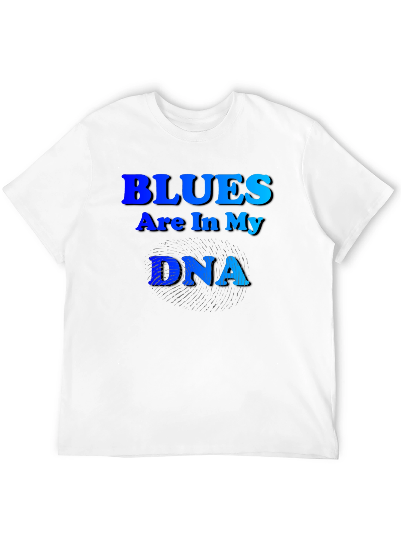 Blues Are In My DNA Graphic T-Shirt