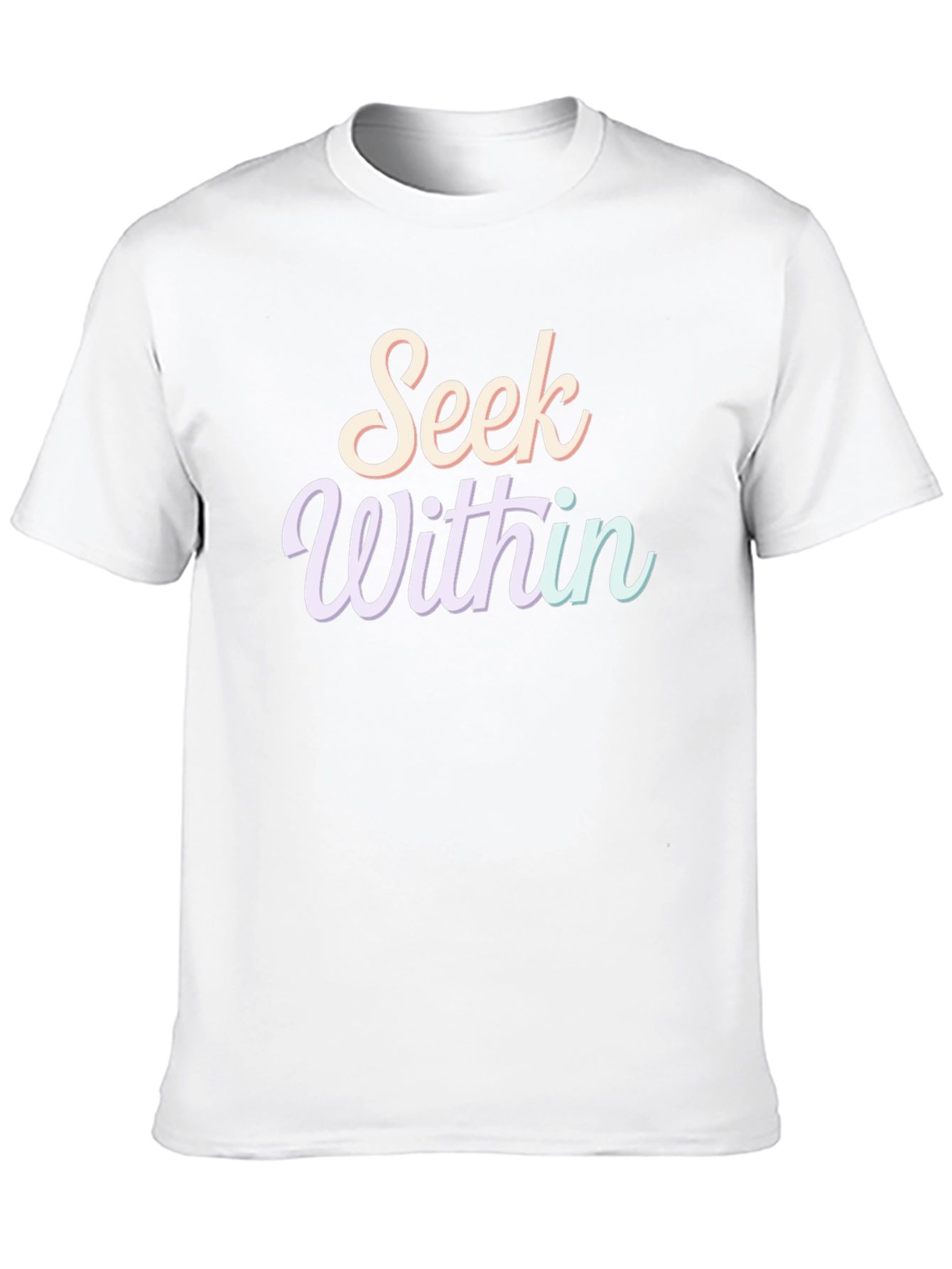 Seek Within T-Shirt - Spiritual Black Tee
