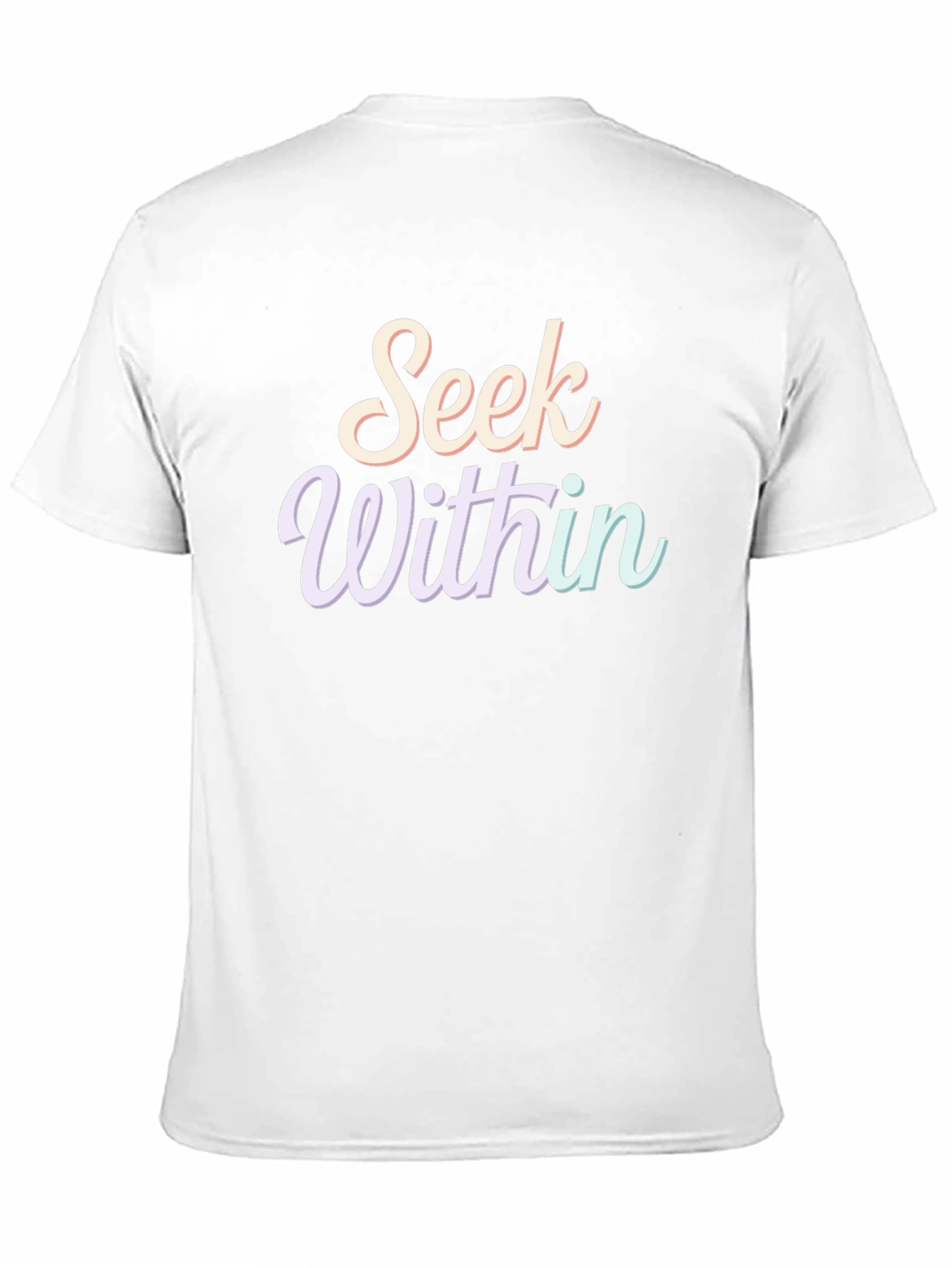 Seek Within T-Shirt - Spiritual Black Tee