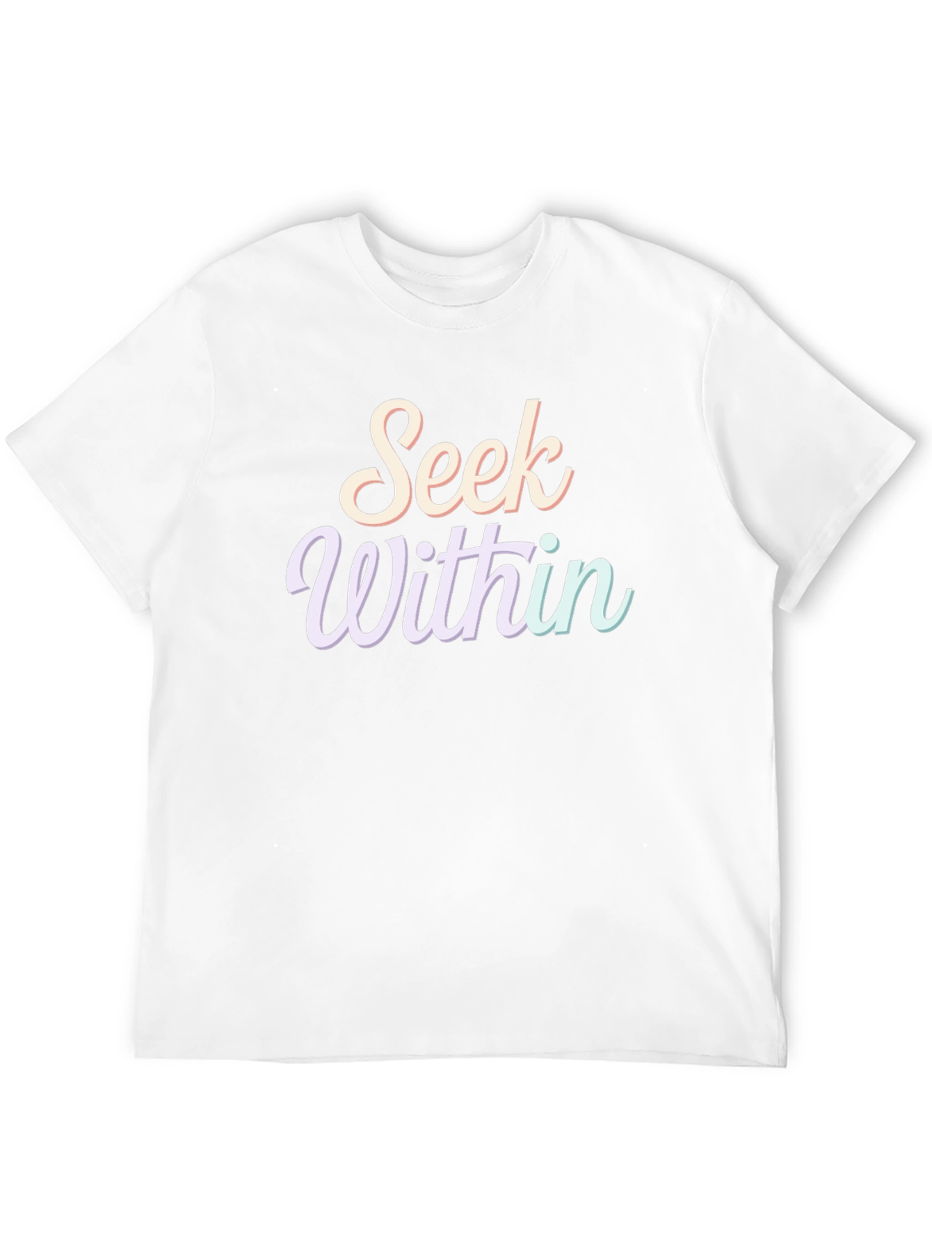 Seek Within T-Shirt - Spiritual Black Tee