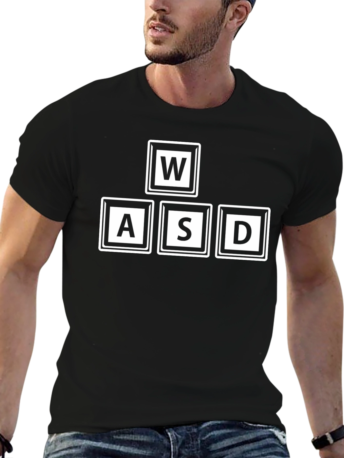 WASD Gaming T-Shirt - Black