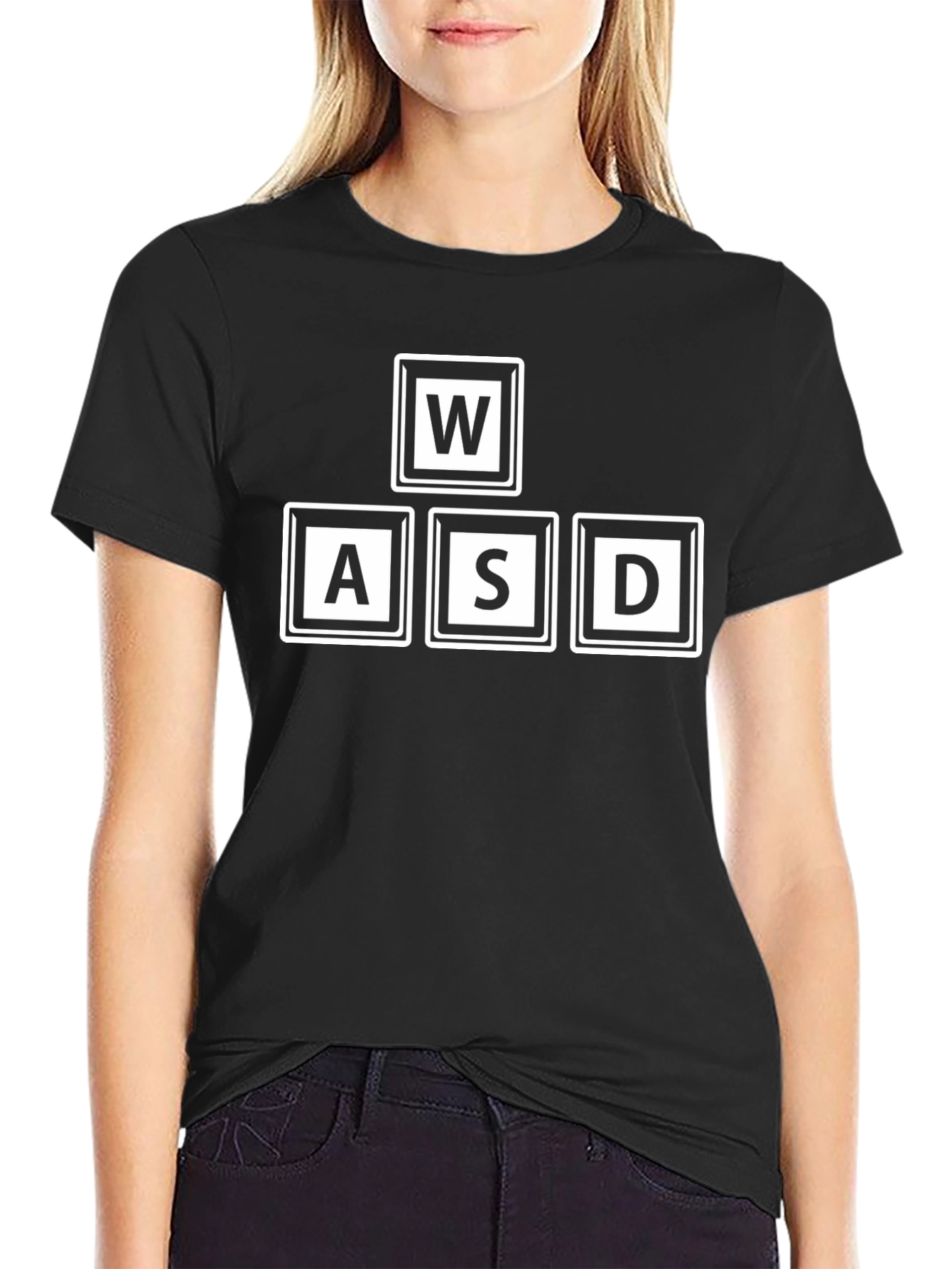 WASD Gaming T-Shirt - Black