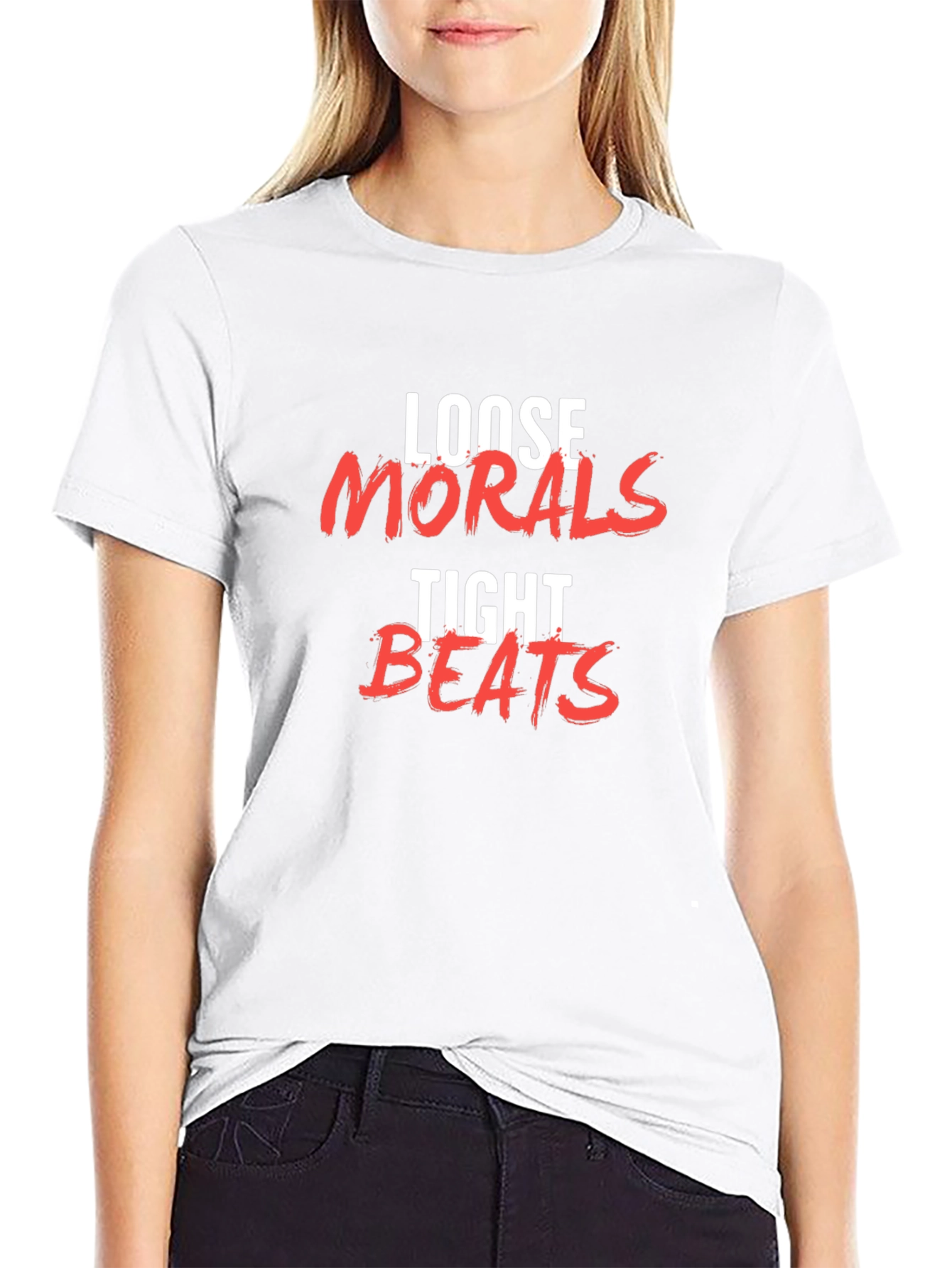 Loose Morals Tight Beats Graphic Tee