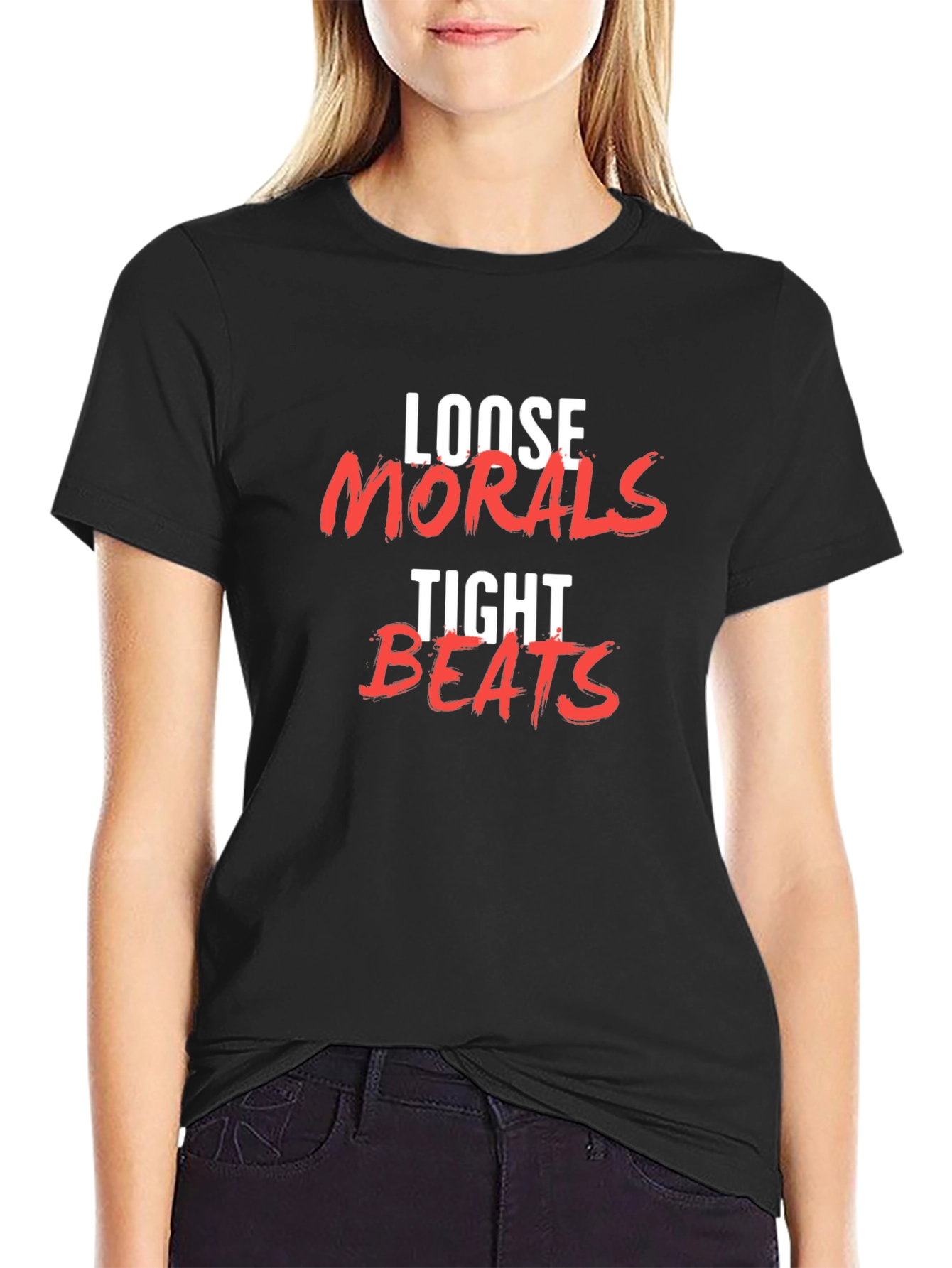 Loose Morals Tight Beats Graphic Tee