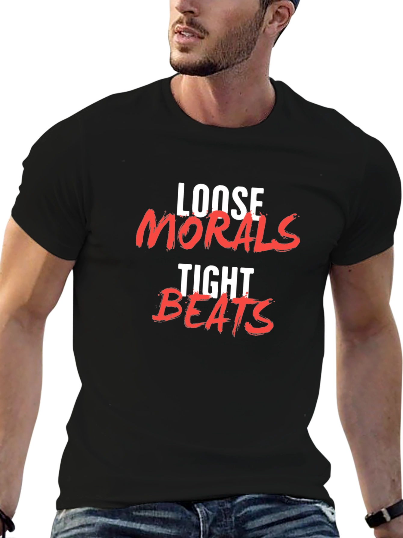 Loose Morals Tight Beats Graphic Tee