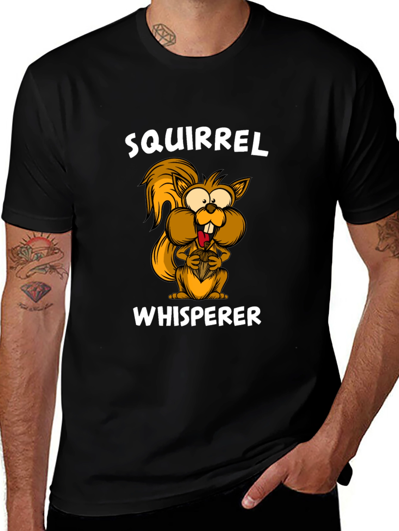 Squirrel Whisperer Graphic Tee