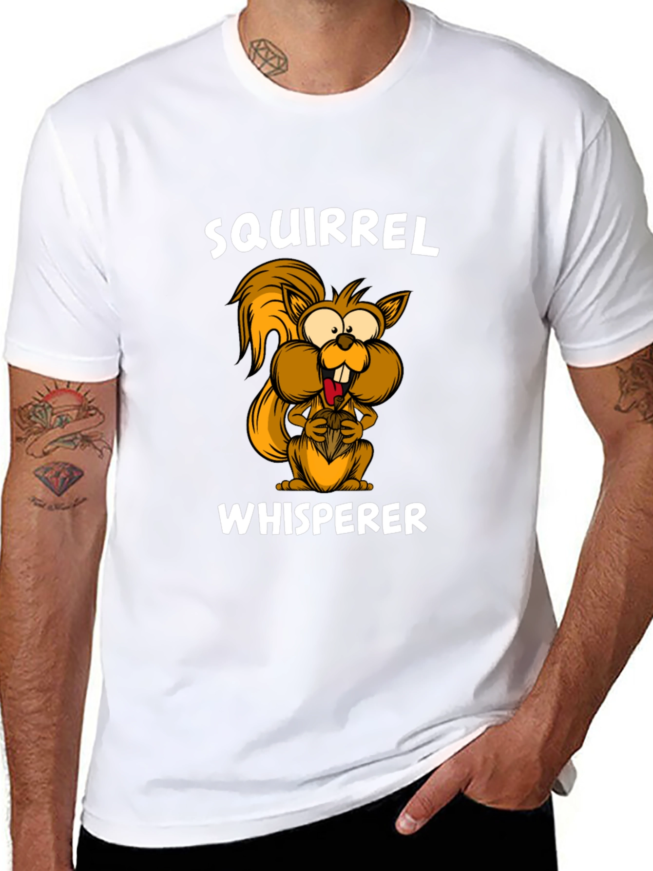 Squirrel Whisperer Graphic Tee