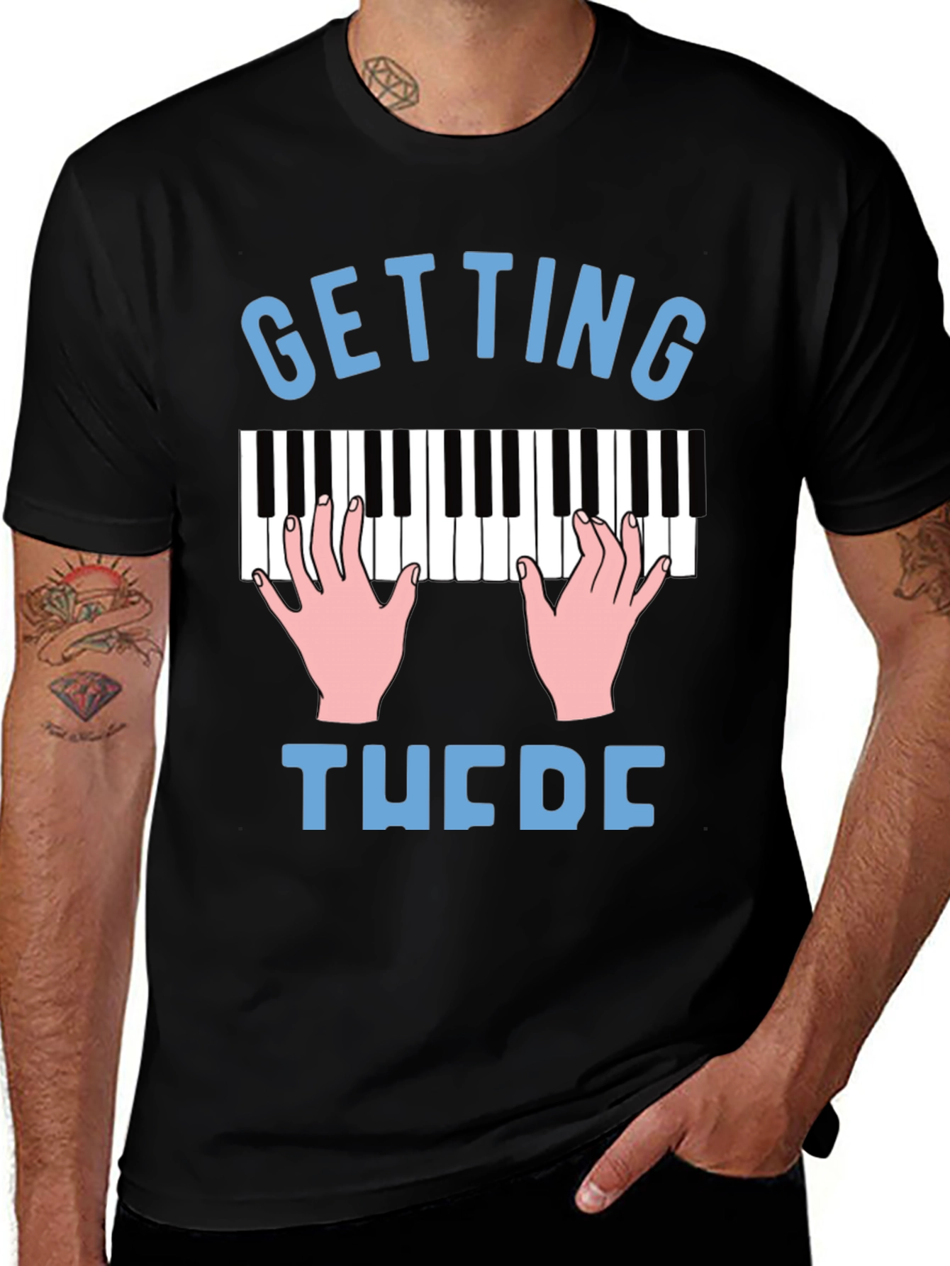 Getting There Piano T-Shirt