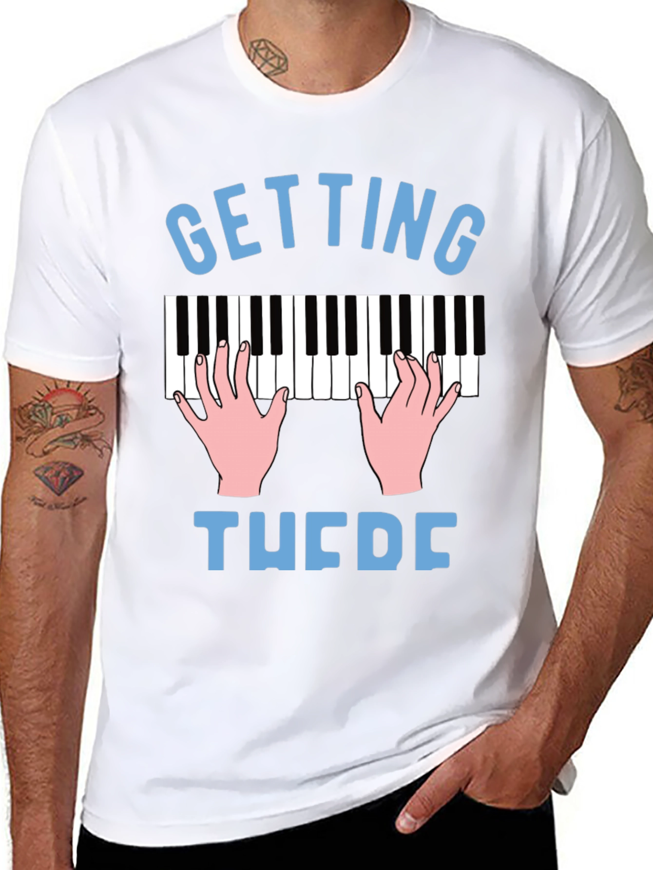 Getting There Piano T-Shirt