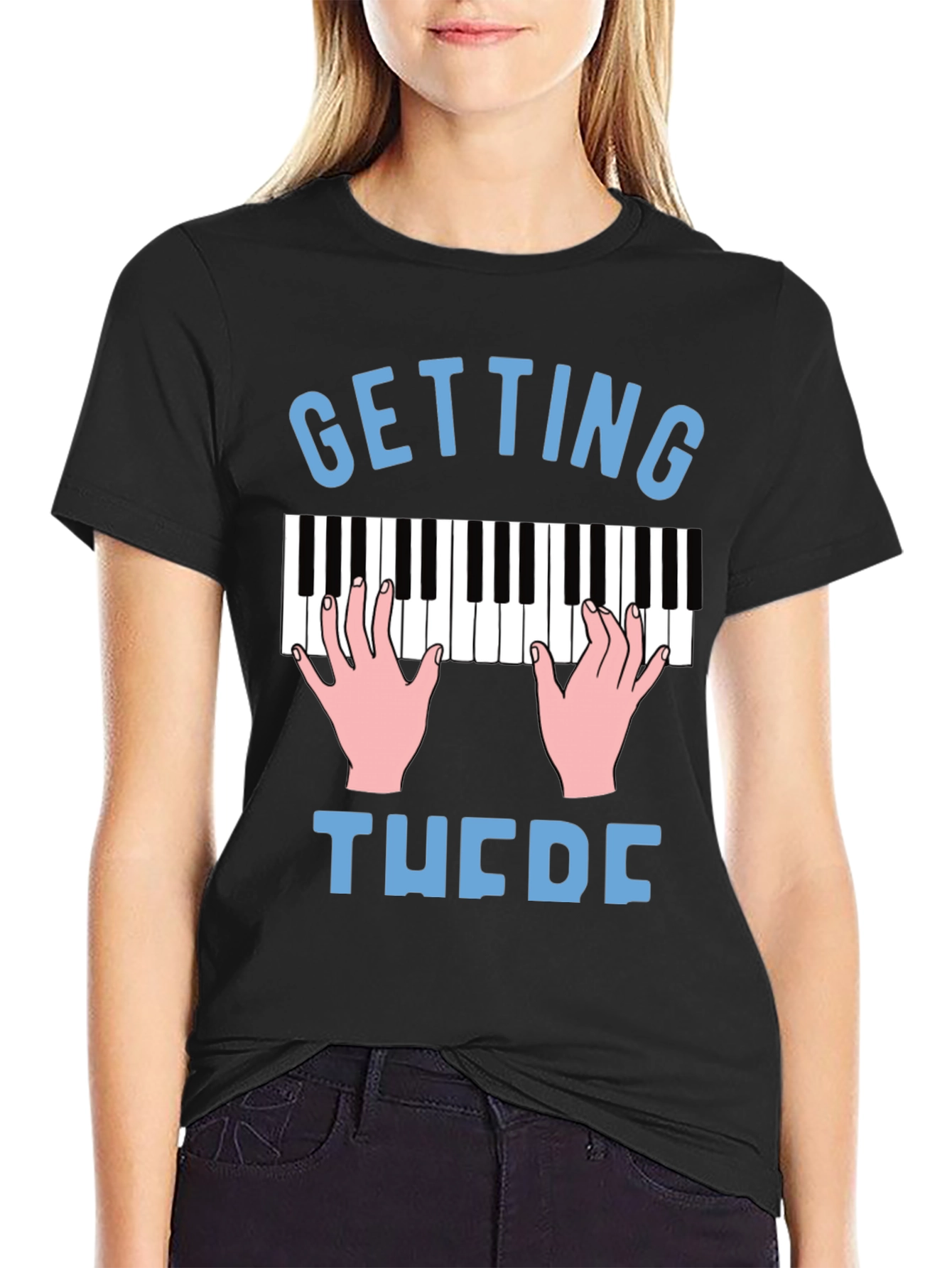 Getting There Piano T-Shirt