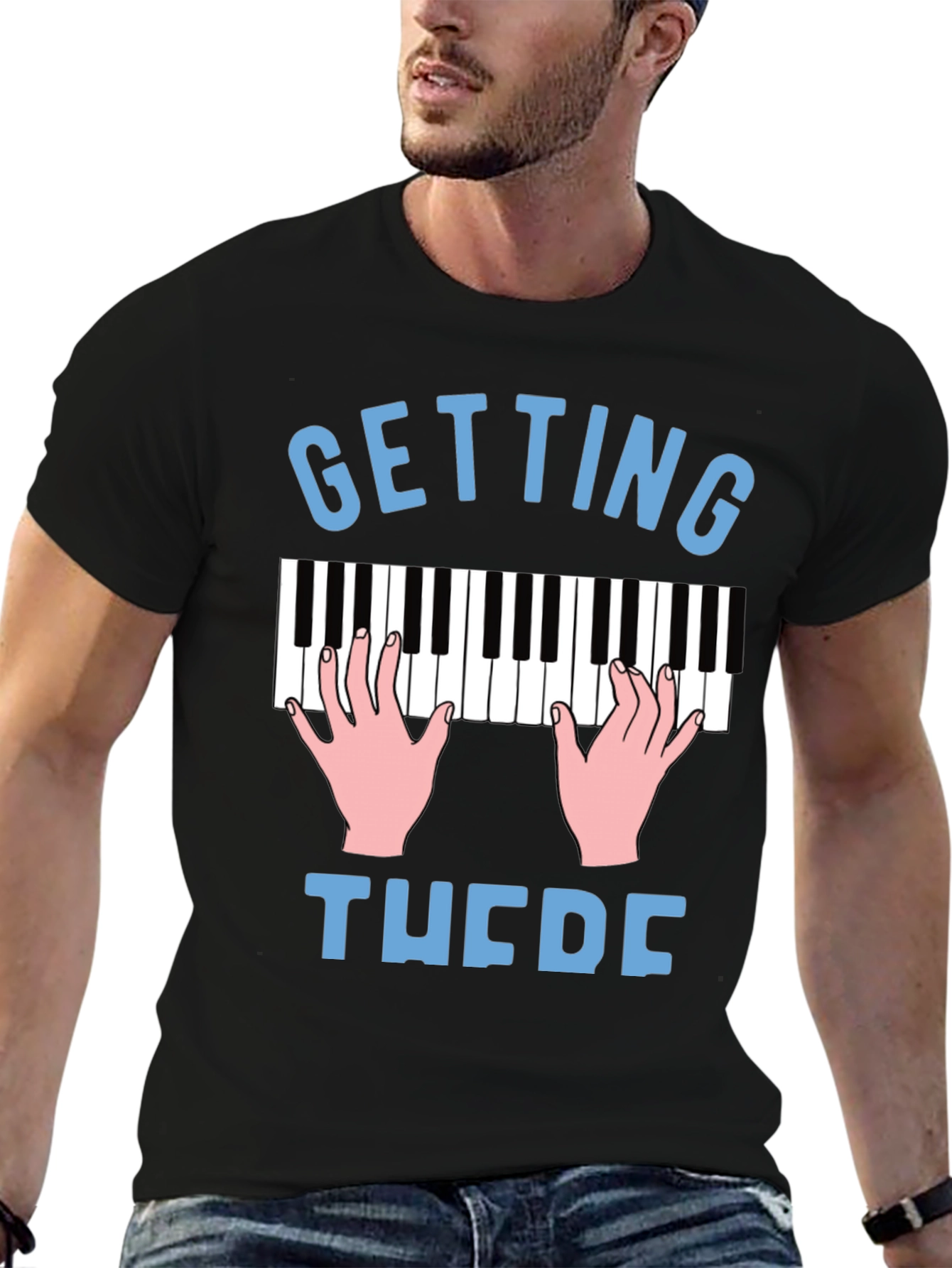 Getting There Piano T-Shirt