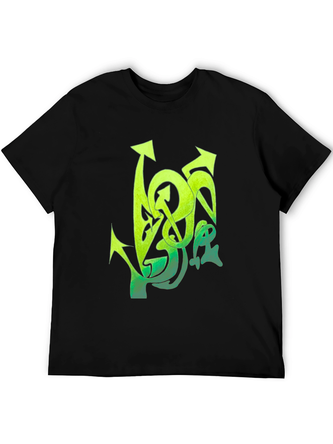 Graffiti Arrow Black T-Shirt